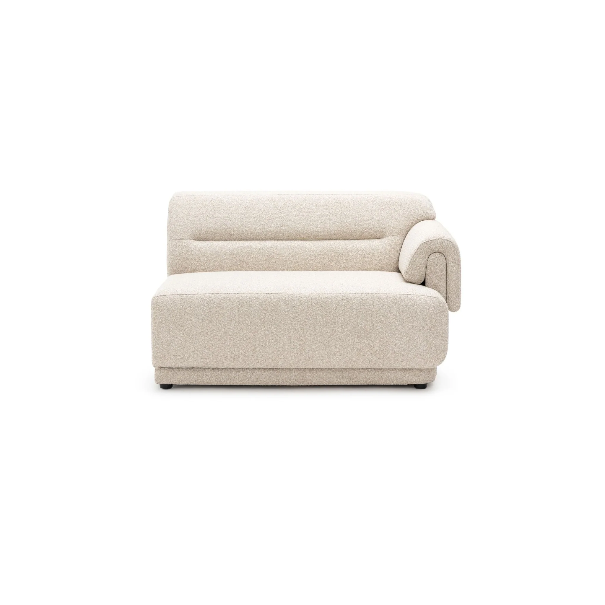 Karine 2 Seater Right Arm - Sandstone