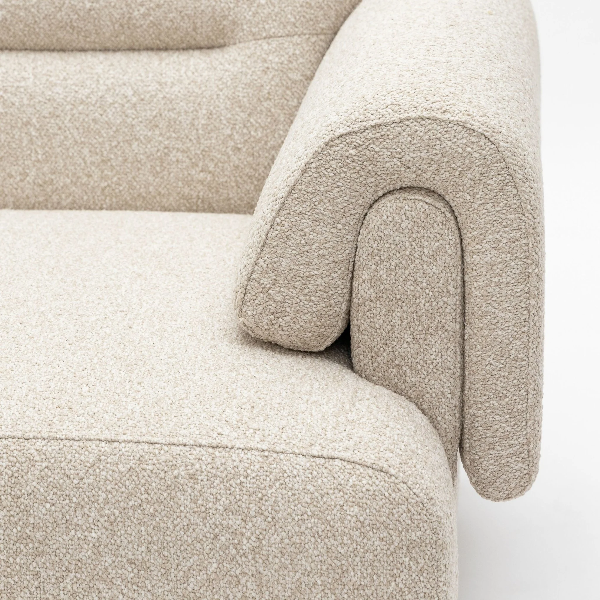 Karine 2 Seater Right Arm - Sandstone - Image 7