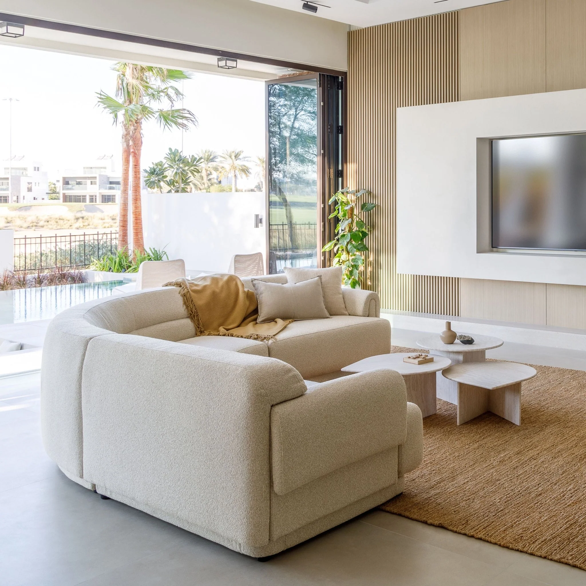Karine Modular Sofa - Sandstone - Image 9