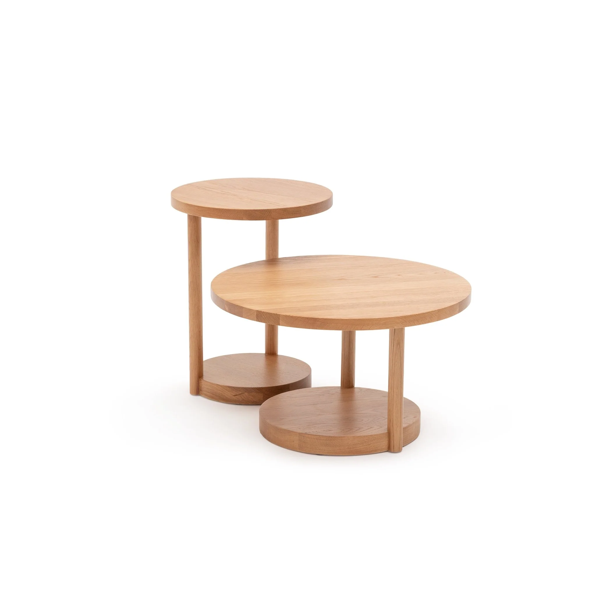 Layer Coffee Table - Light Oak - Image 10