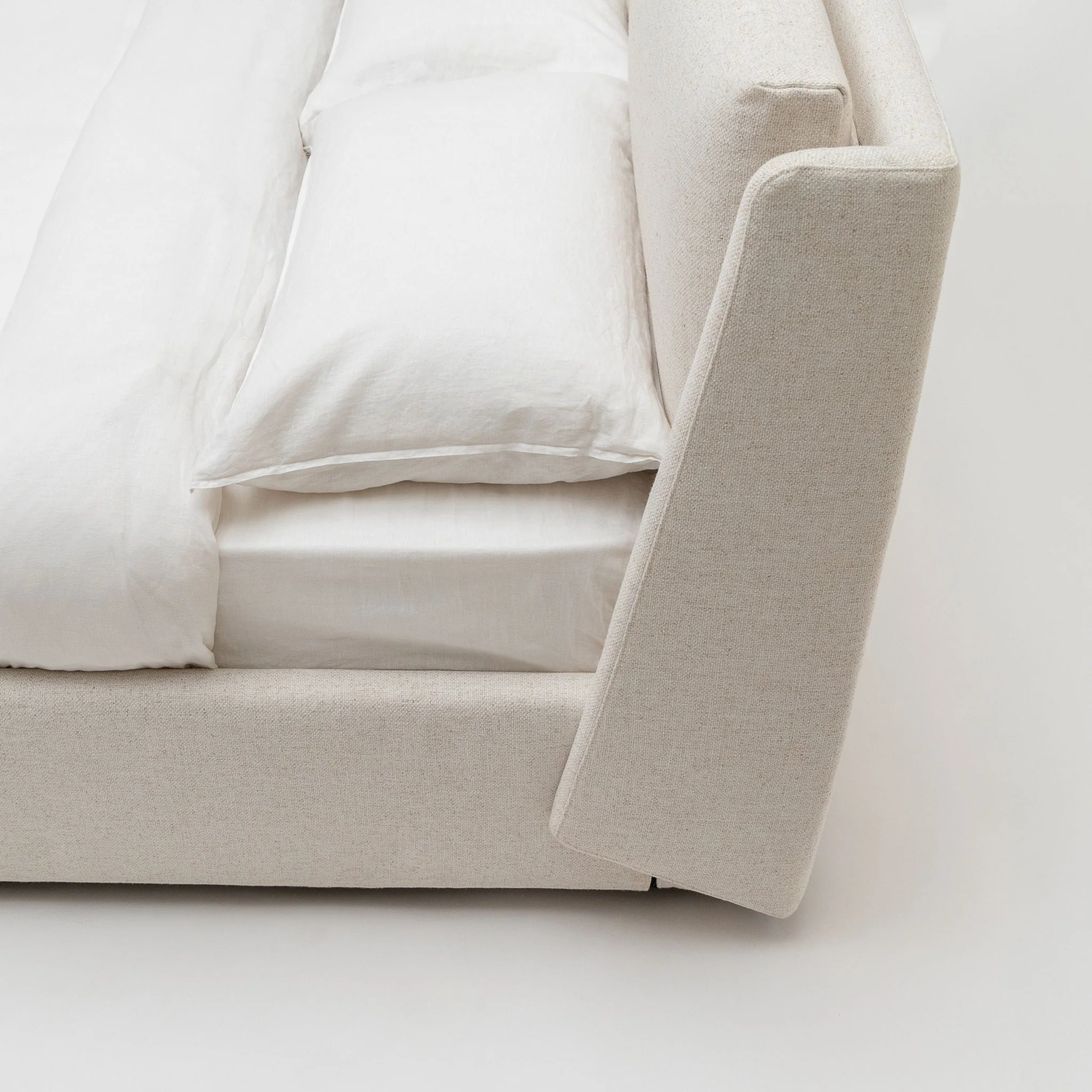 Lorenzo Bed With Storage - Beige - Image 11