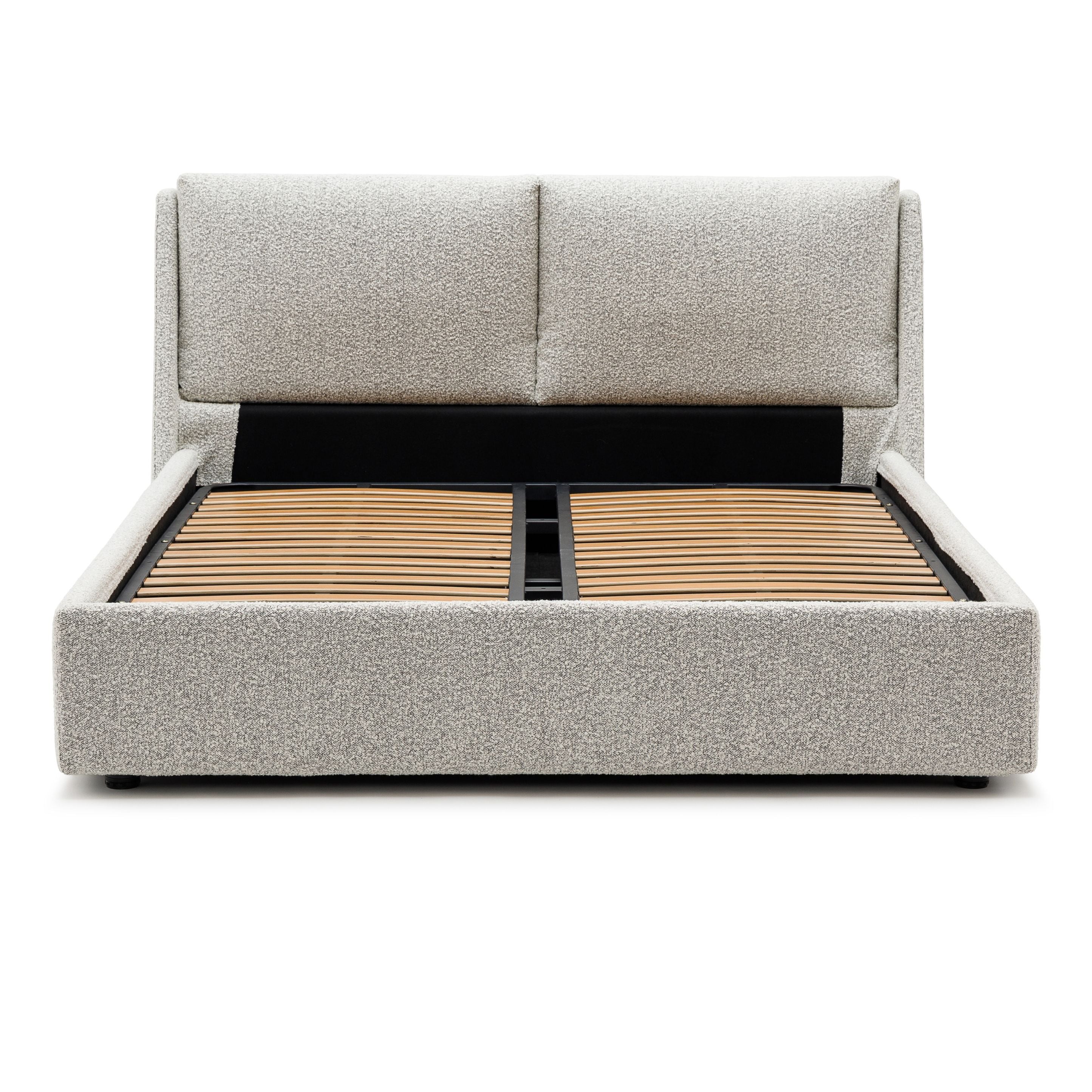 Lorenzo Bed With Storage - Salt & Pepper - Image 4