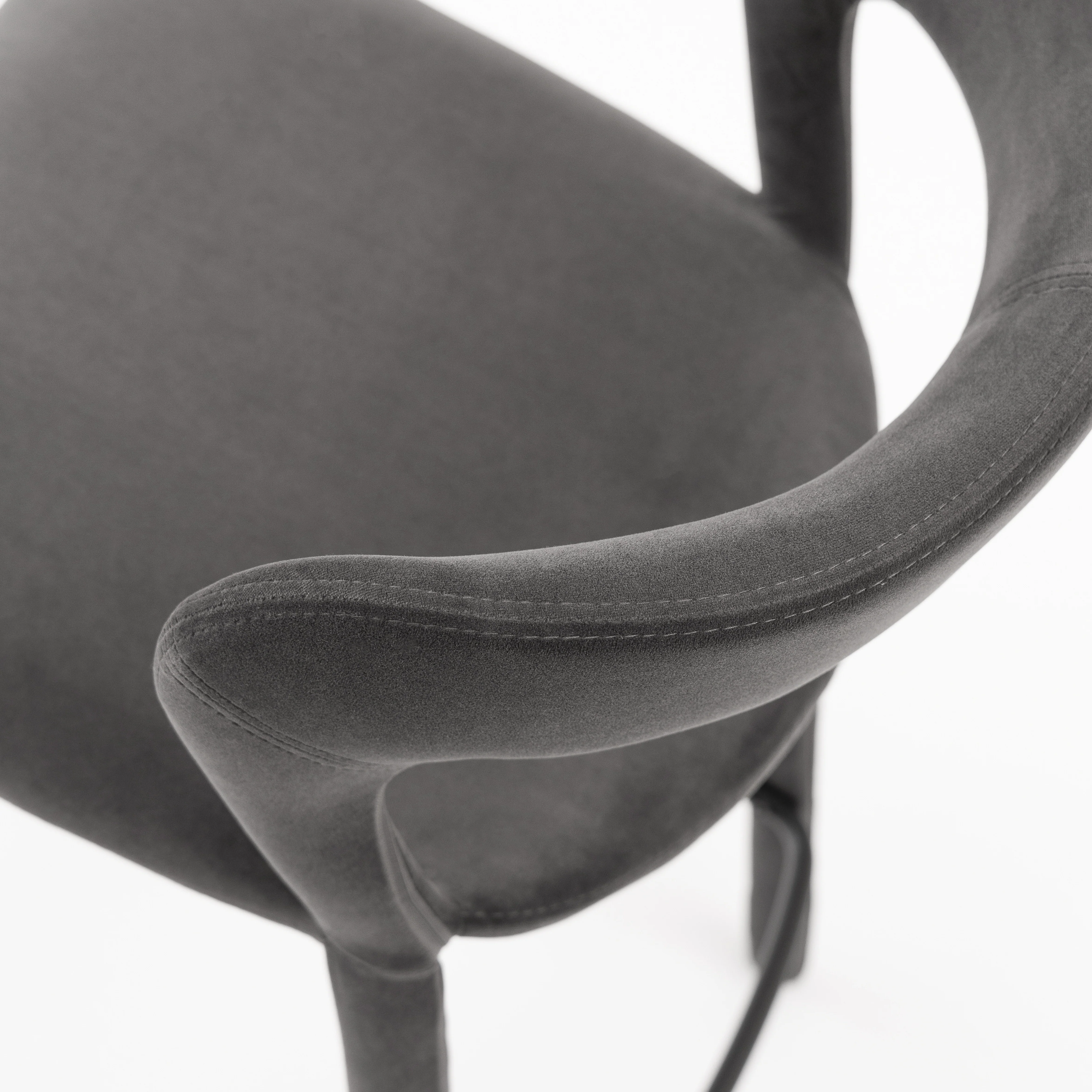 Monaco Counter Chair - Charcoal - Image 11