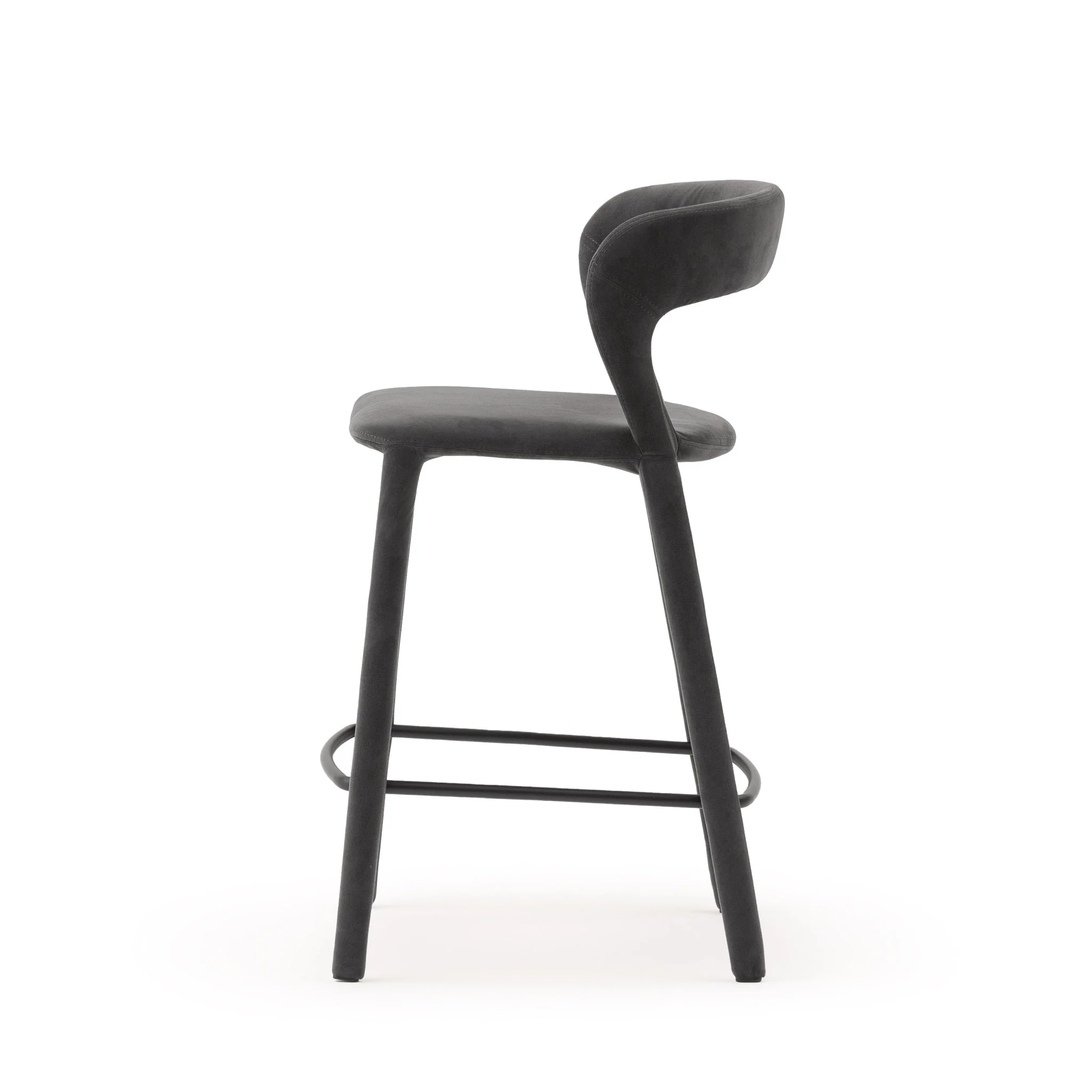 Monaco Counter Chair - Charcoal - Image 4