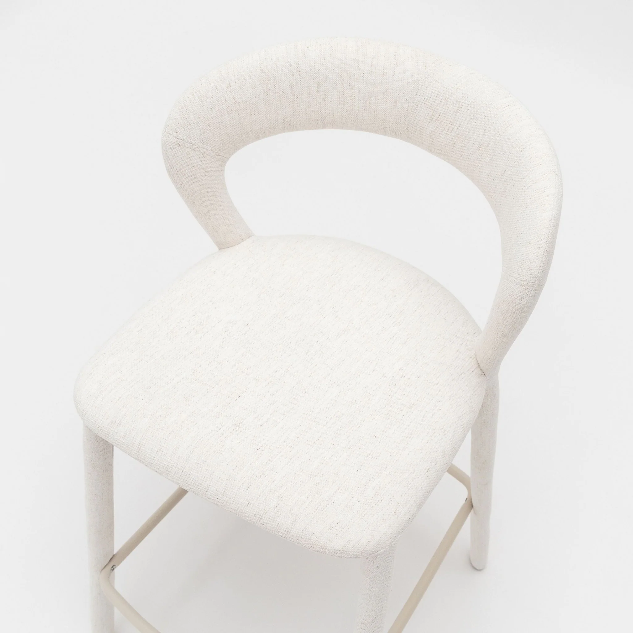 Monaco Counter Chair - Oatmeal - Image 12