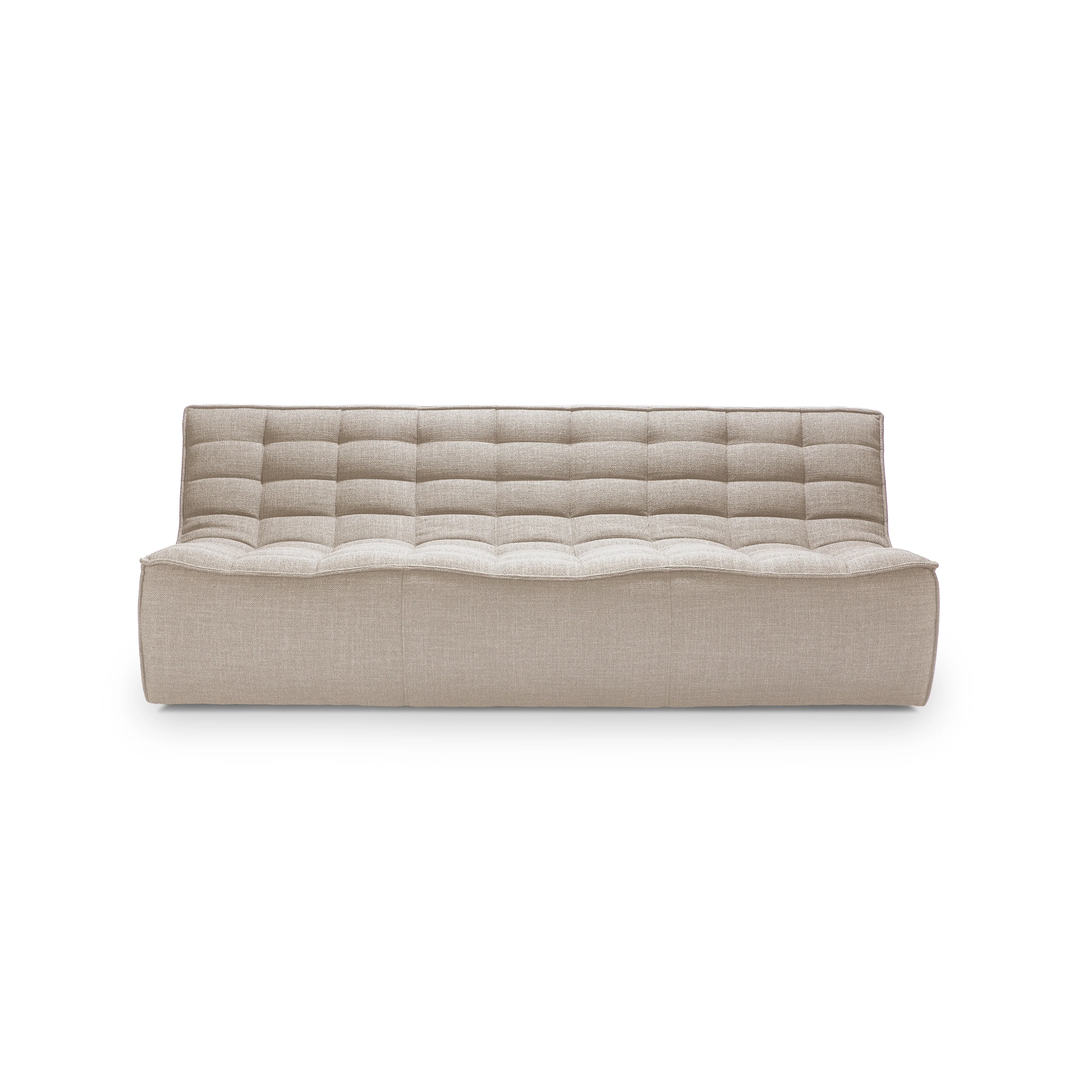 N701 Sofa - Beige - 3 Seater