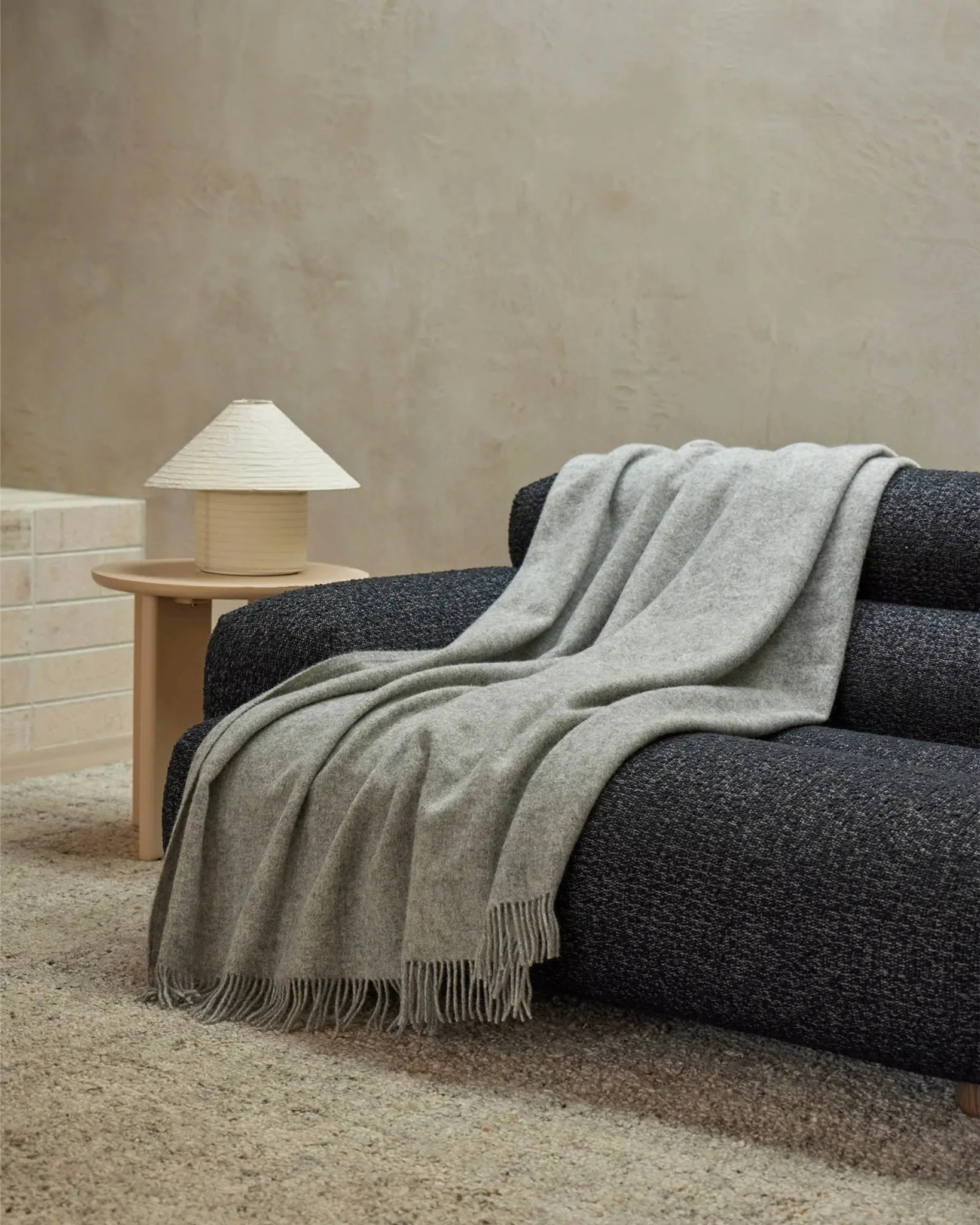 Nevis Throw - Ash - Image 2