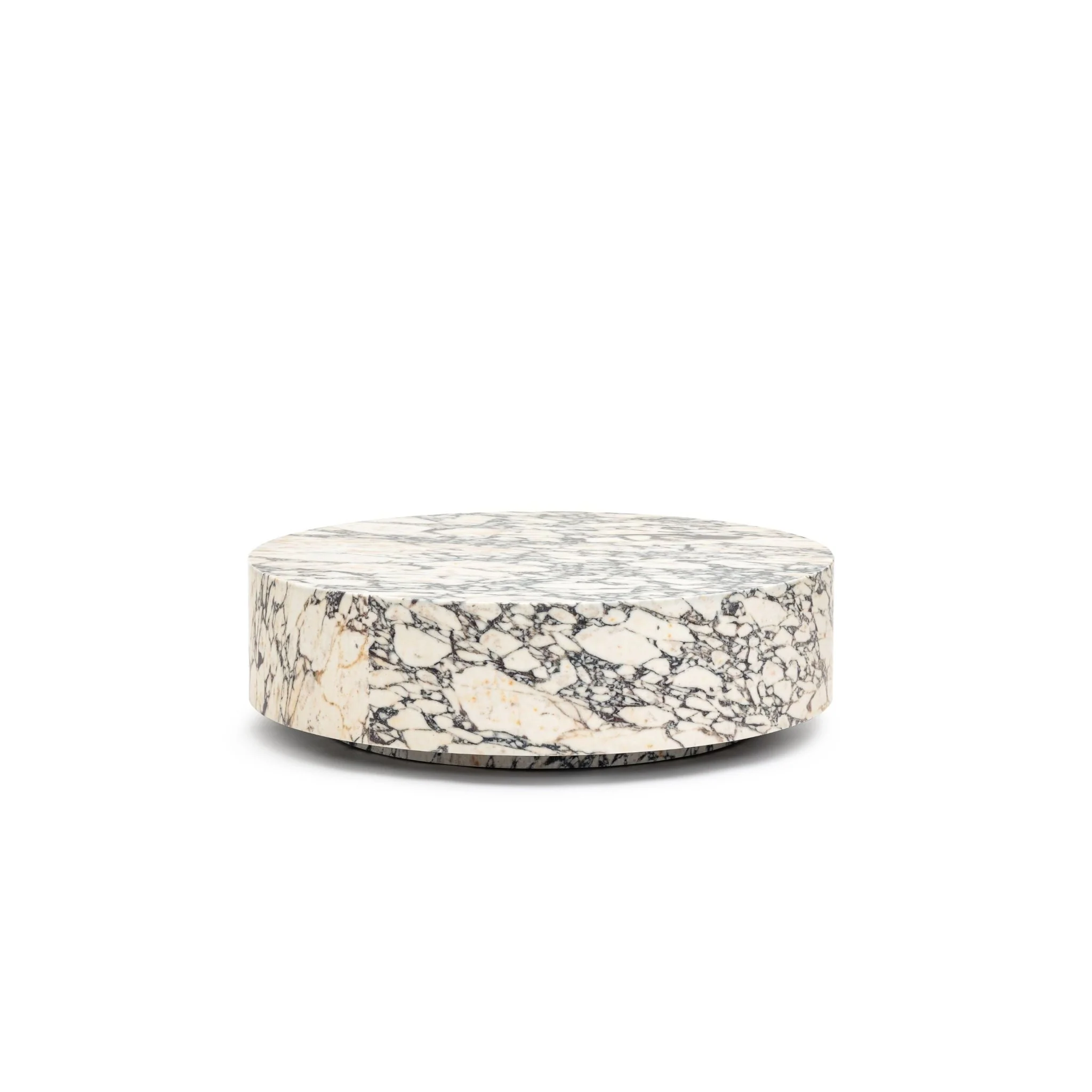 Nuba Round Coffee Table - Calacatta Viola - Image 12