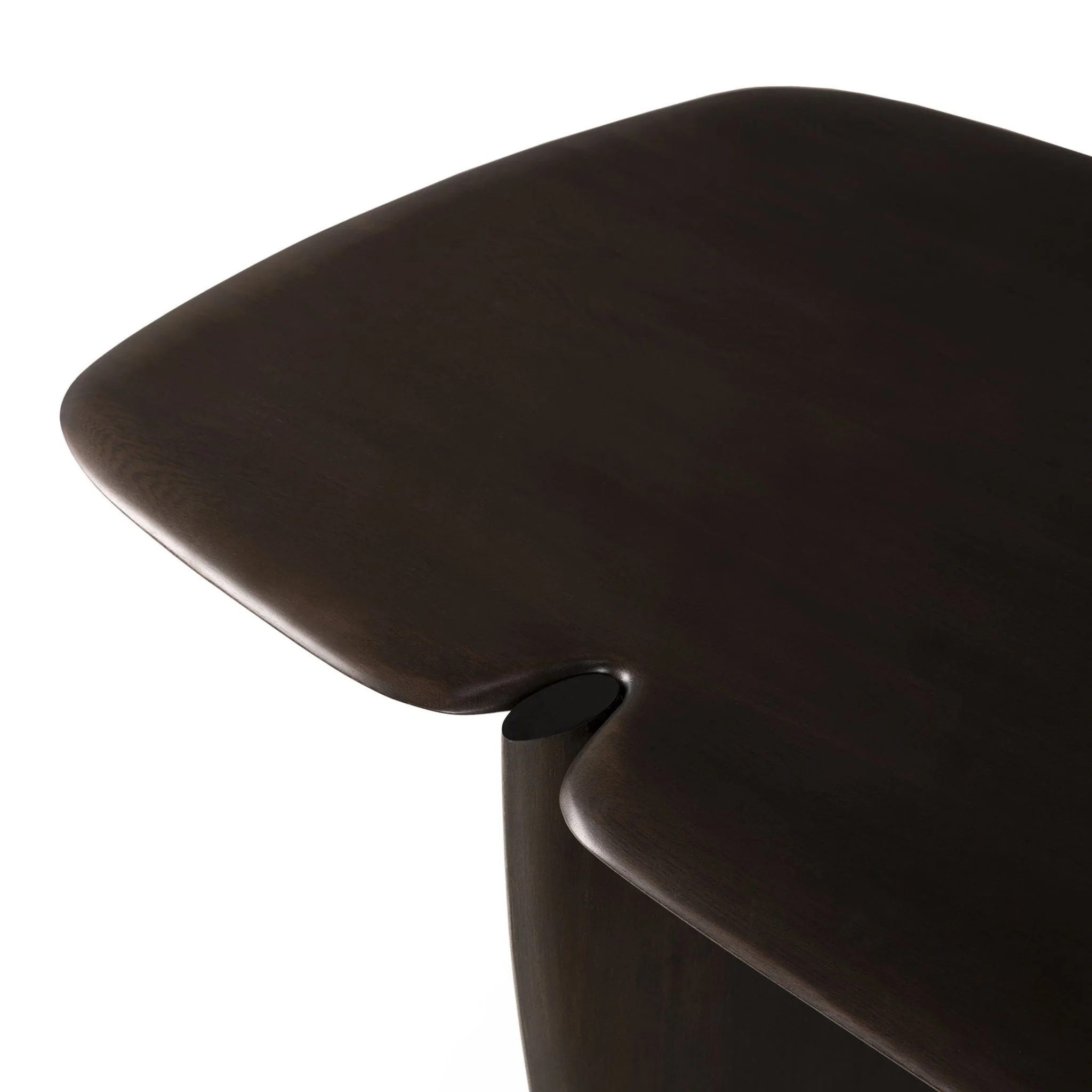 Pi Coffee Table - Mahogany - Dark Brown - Image 4