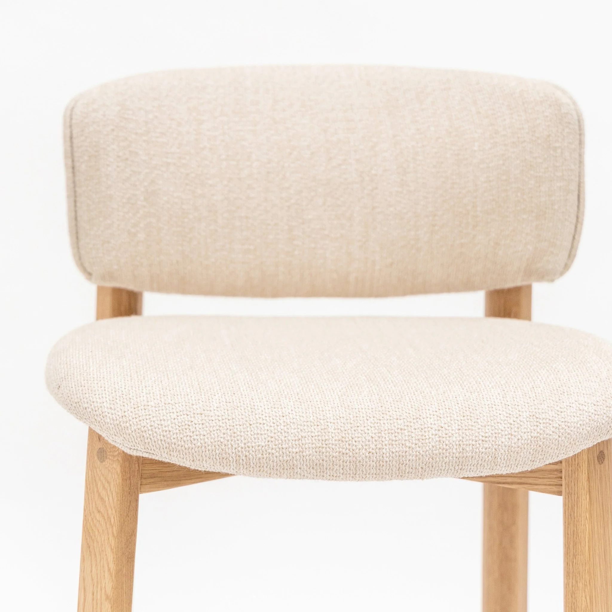 Pinta Counter Chair - Light Oak & Vanilla - Image 5