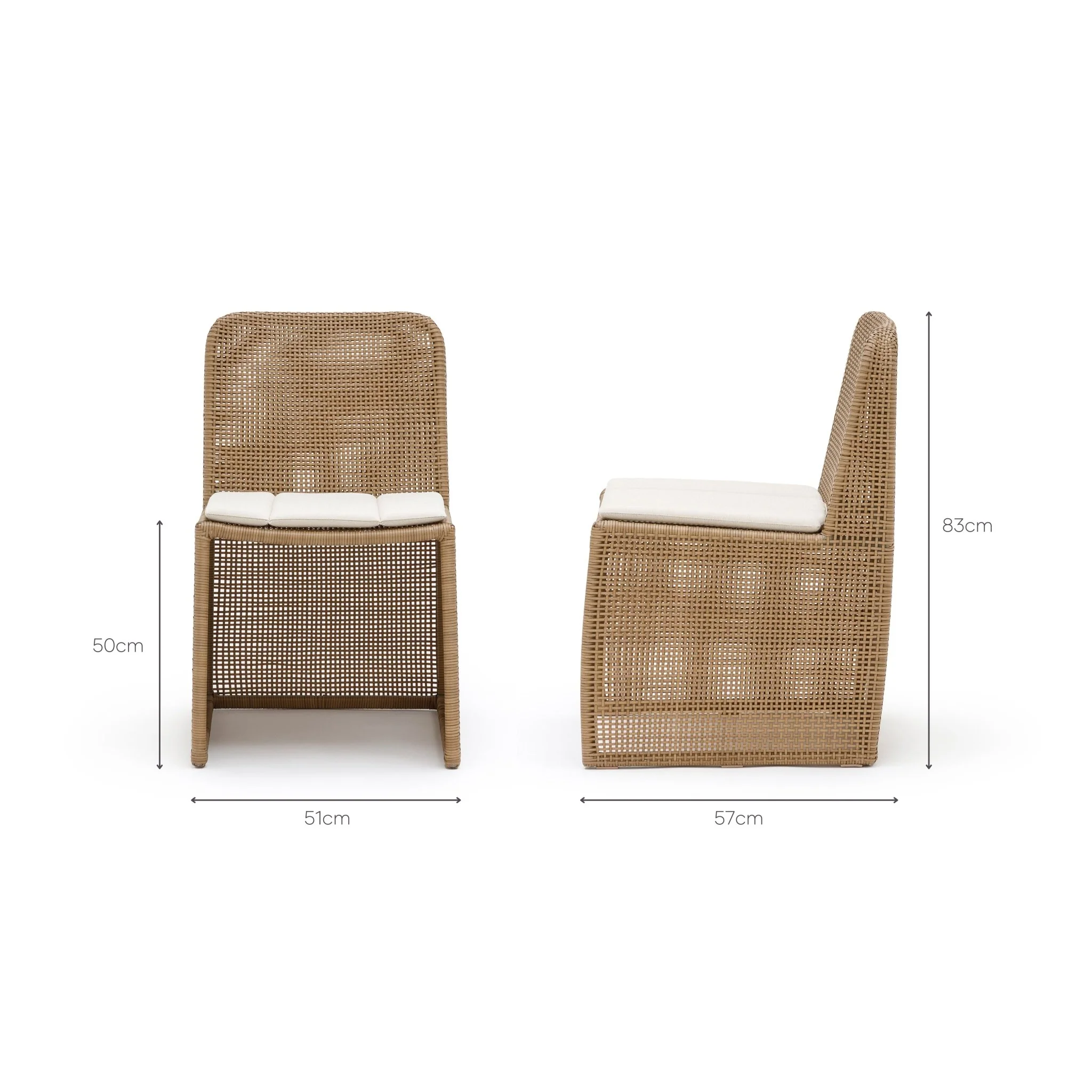 Reef Dining Chair - Natural - Image 12