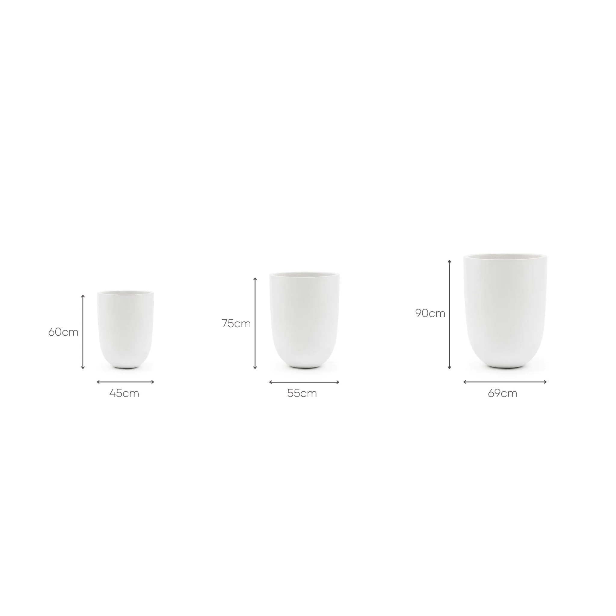 Reya Planter - Chalk - Image 11