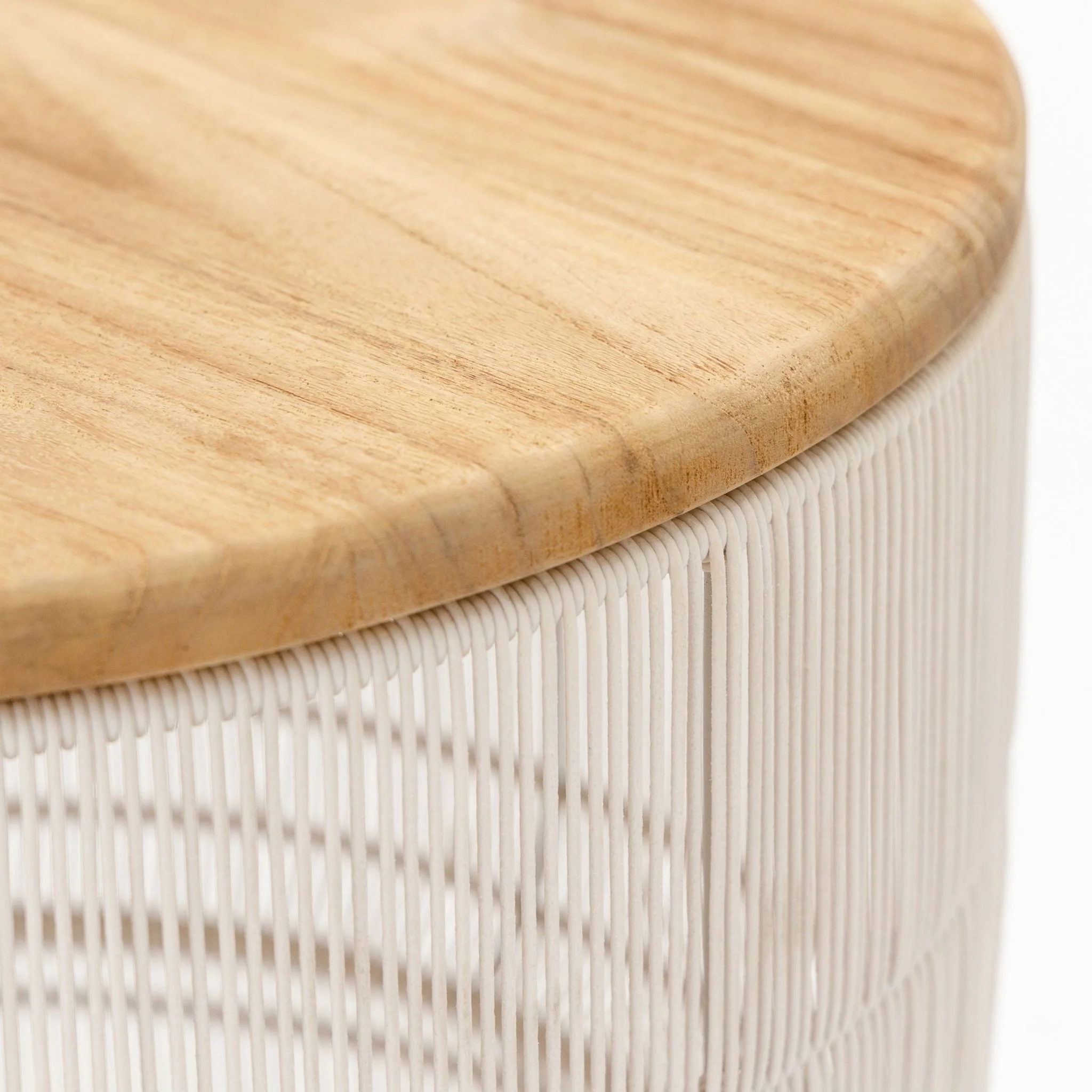 Riviera Side Table - Chalk & Honey - Image 5
