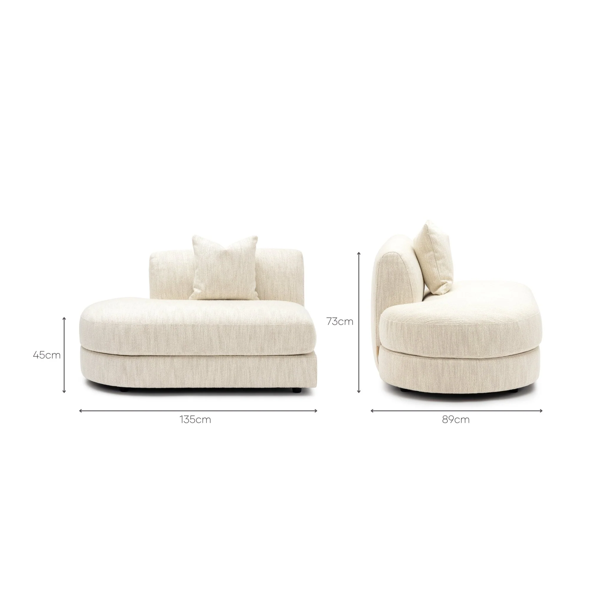 Sandro Left Open End - Almond - Image 9