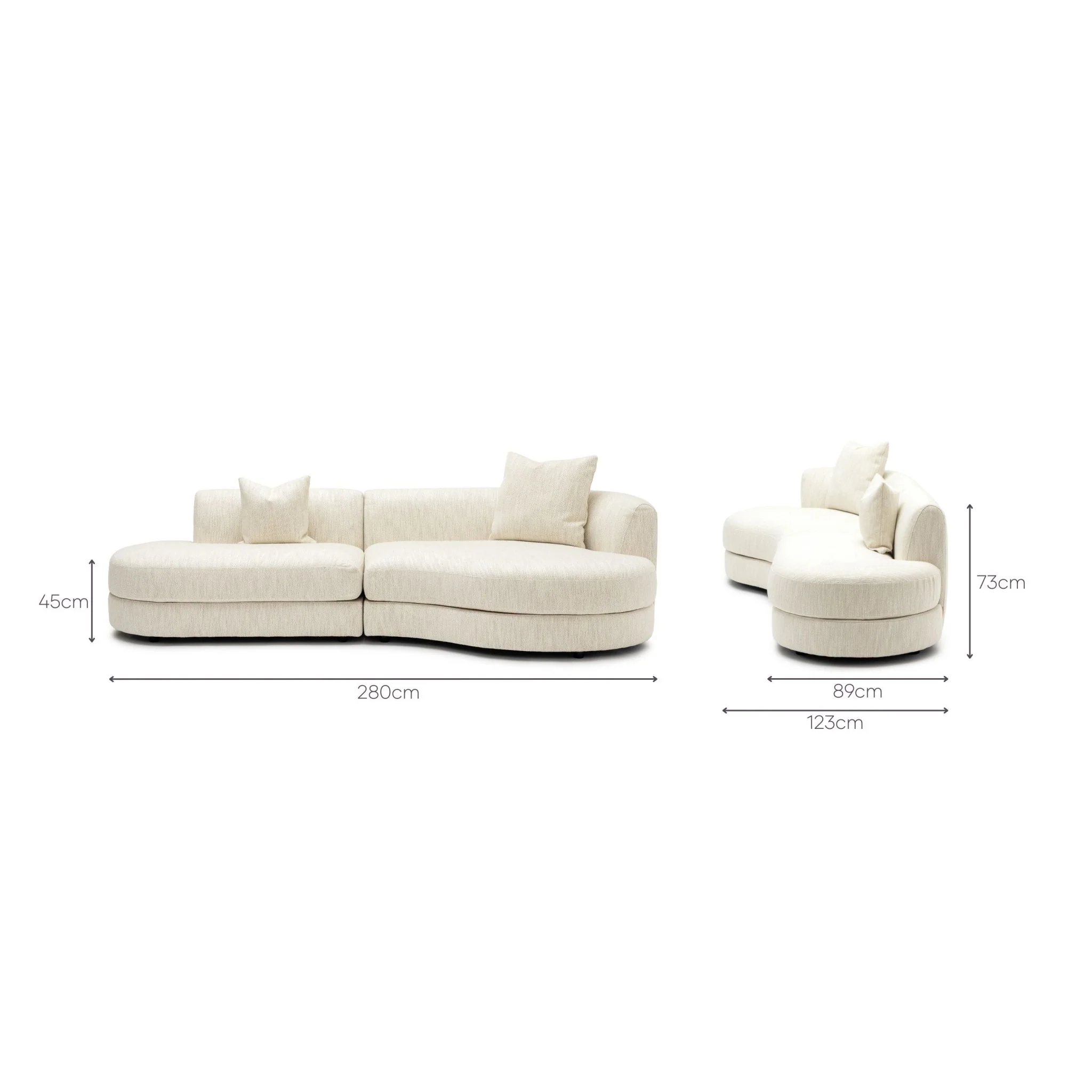 Sandro Sofa - Almond L21 - Image 12