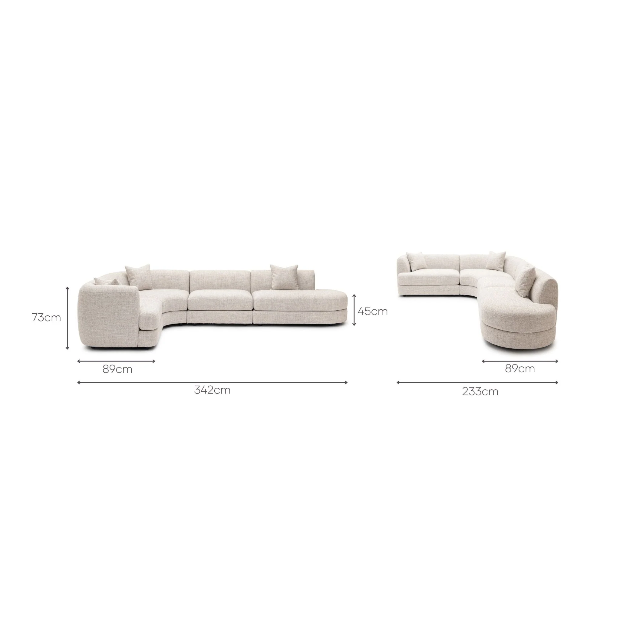 Sandro Sofa - Fog L9 - Image 21