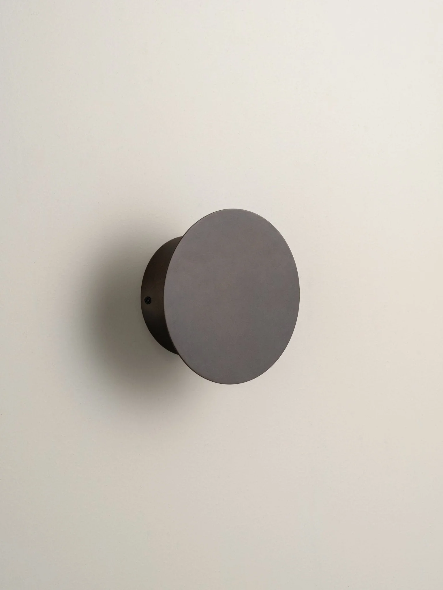 Santi - Led Adjustable Bronze Disc Wall Light