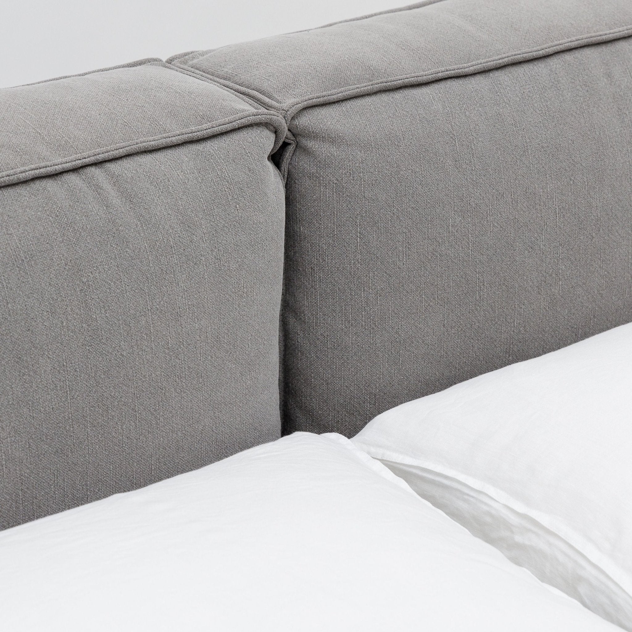 Santorini Standard Bed - Grey - Image 6