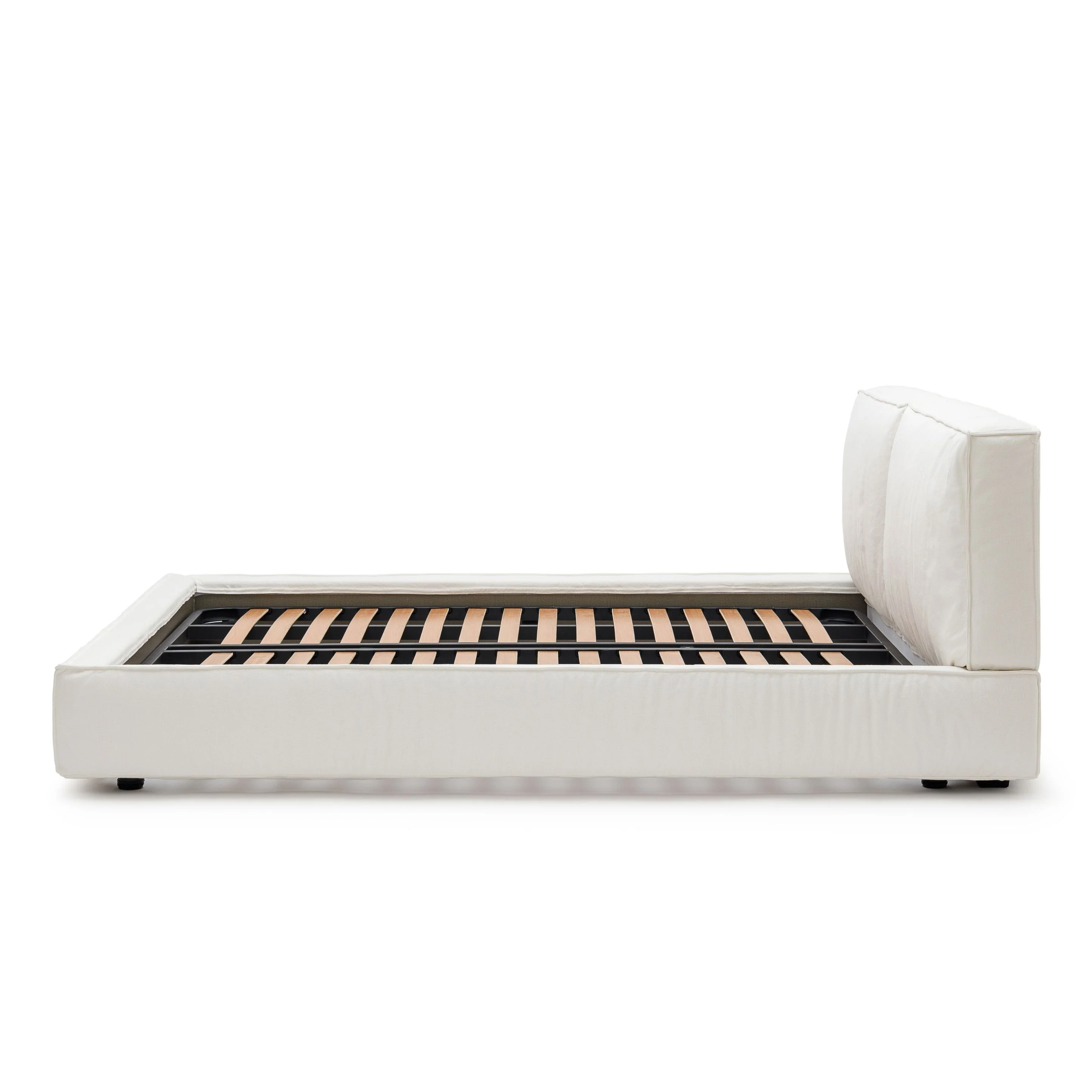 Santorini Standard Bed - Off White - Image 10