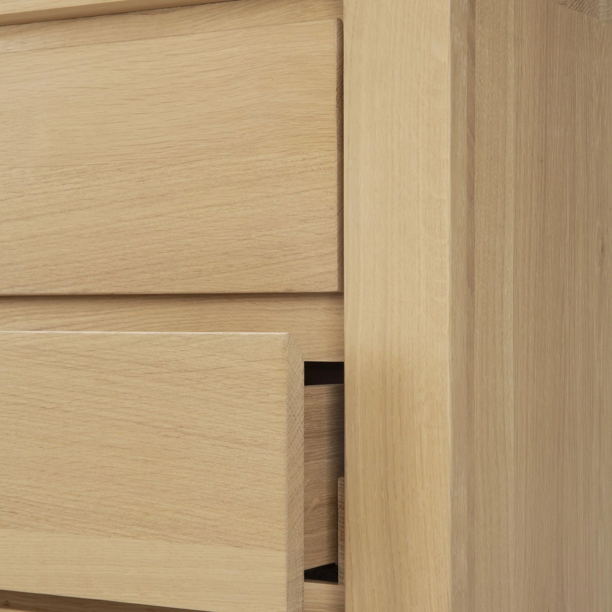 Shadow Sideboard - Oak with Black Metal Legs - Image 5