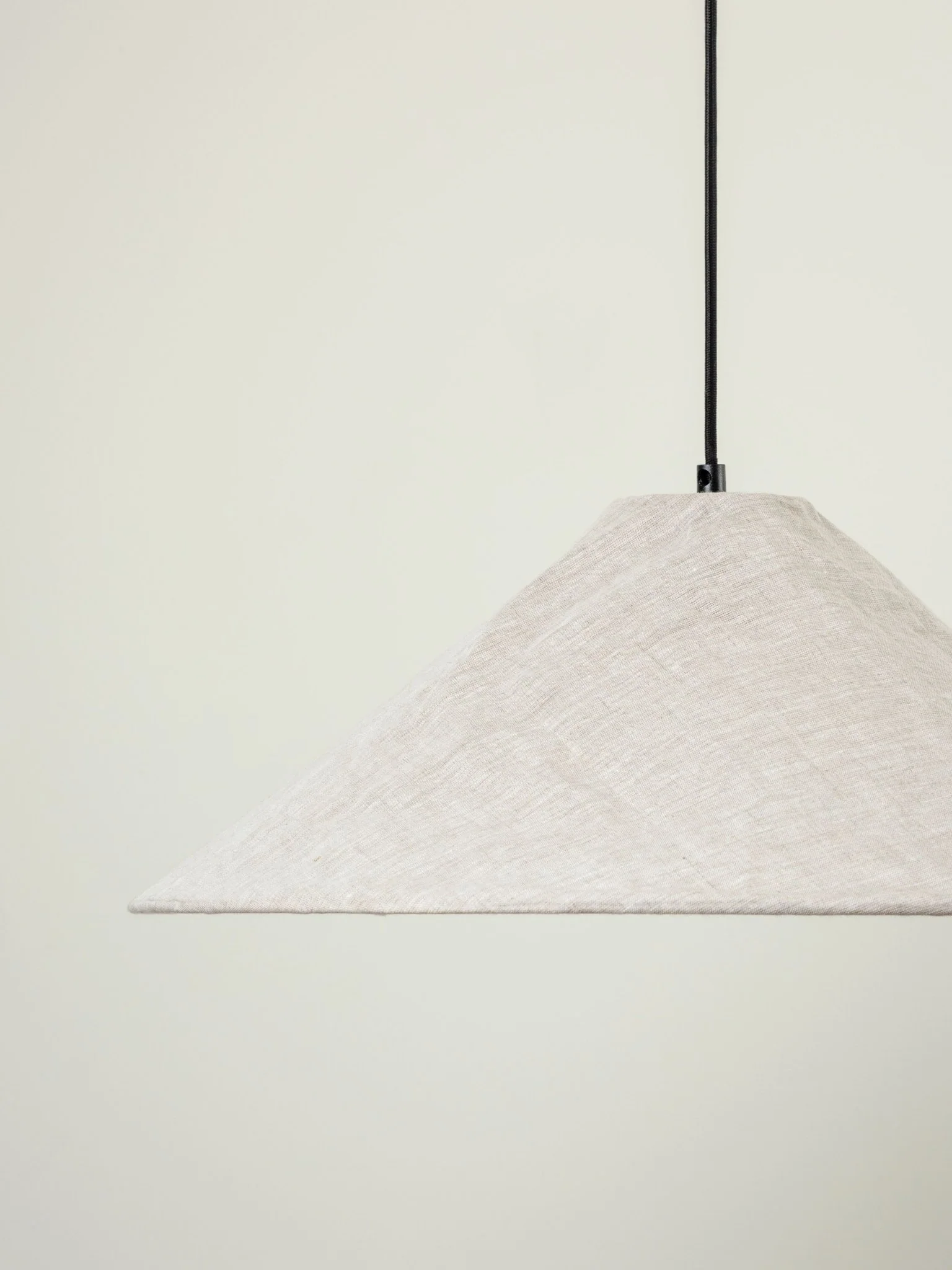 Siya - Collapsible Large Linen Pendant - Image 3