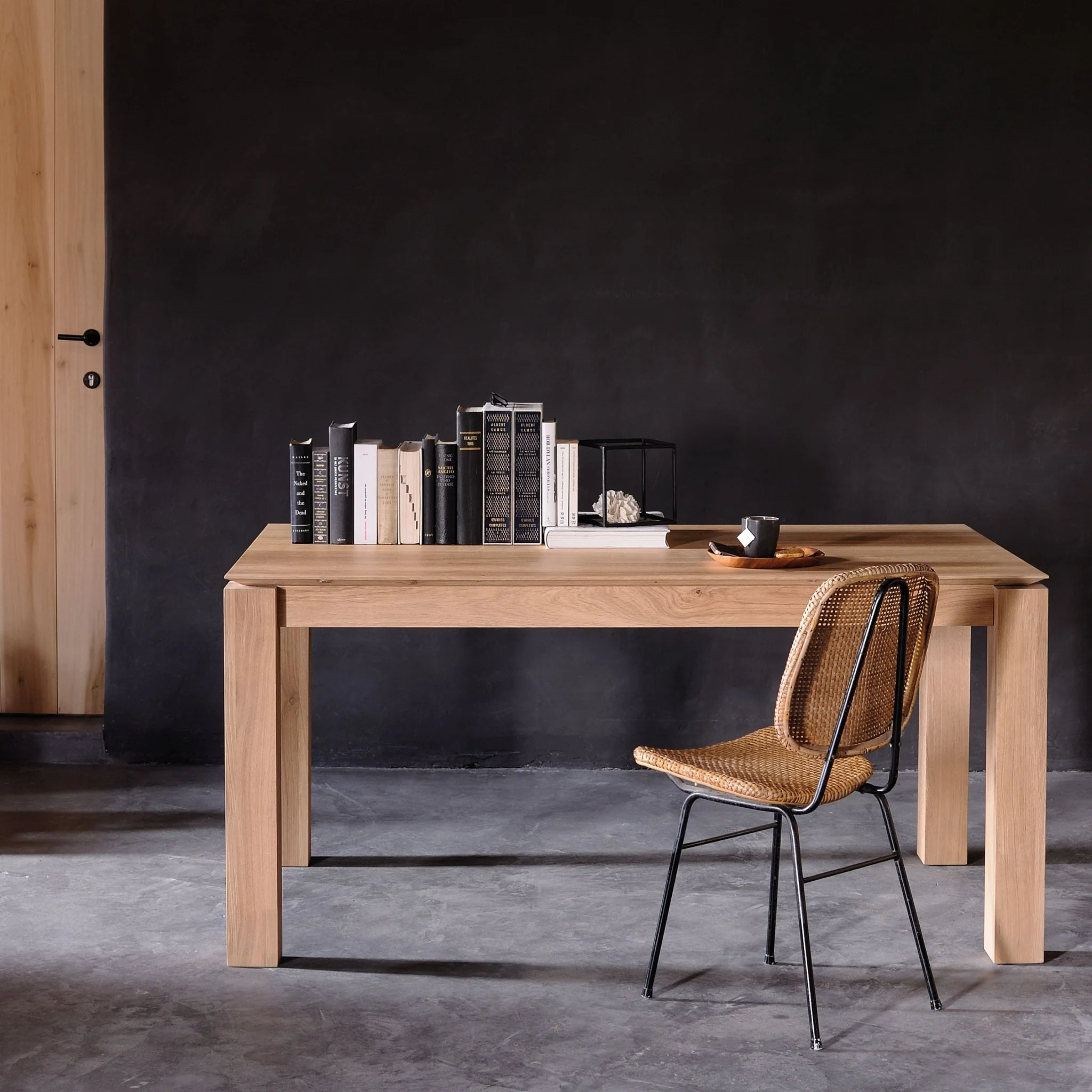 Slice Extendable Dining Table - Oak - Image 12