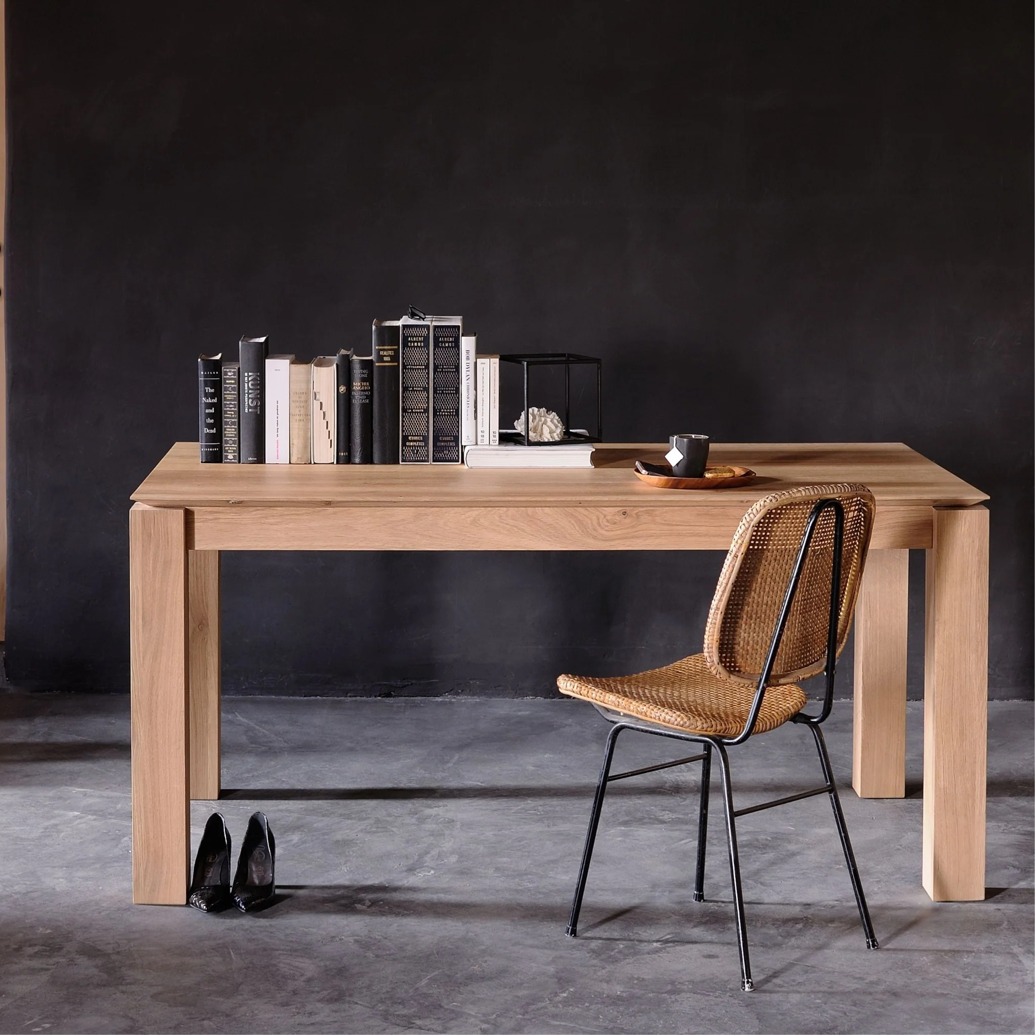 Slice Extendable Dining Table - Oak - Image 19