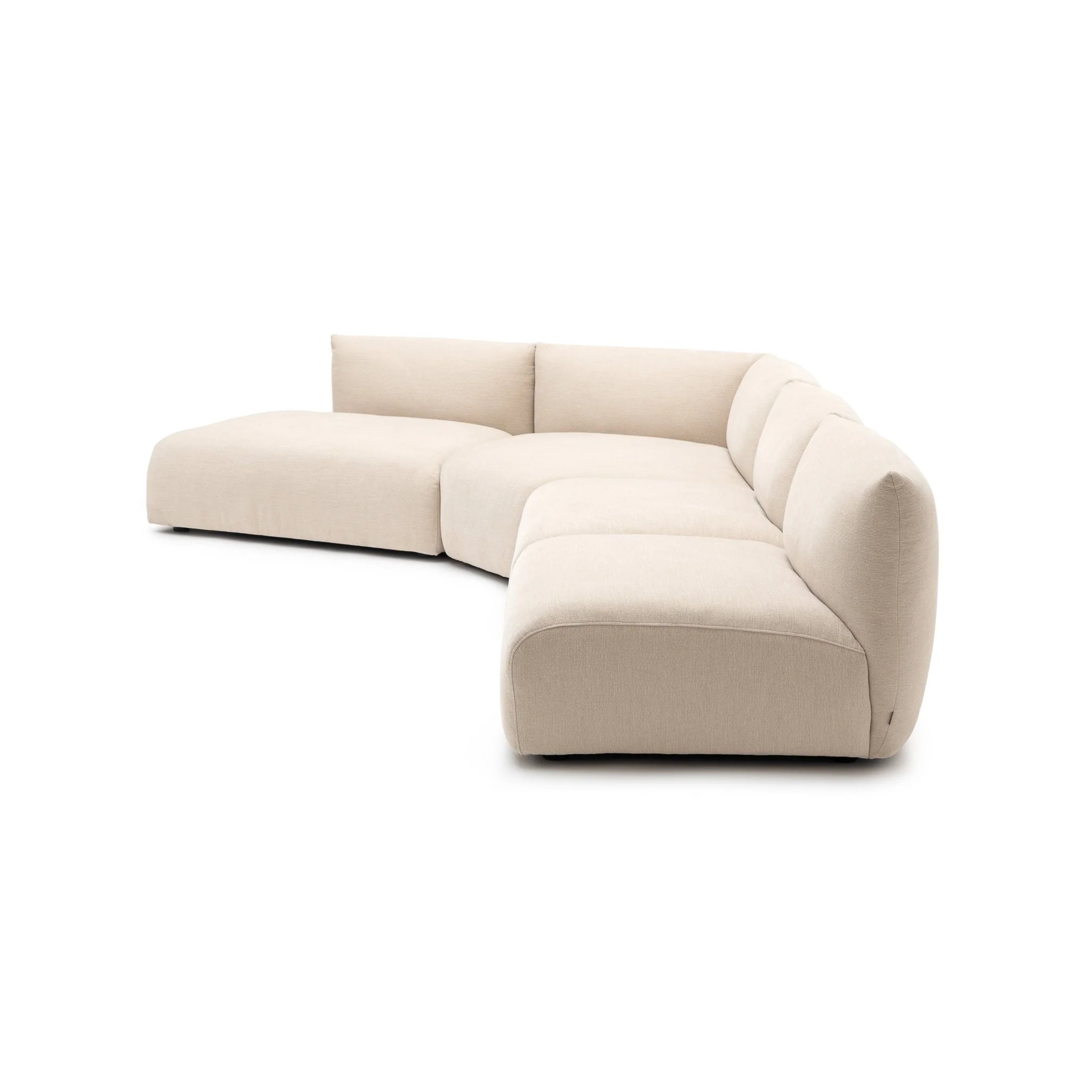 Slipper Corner V1 Sofa - Bleached Sand - Image 3
