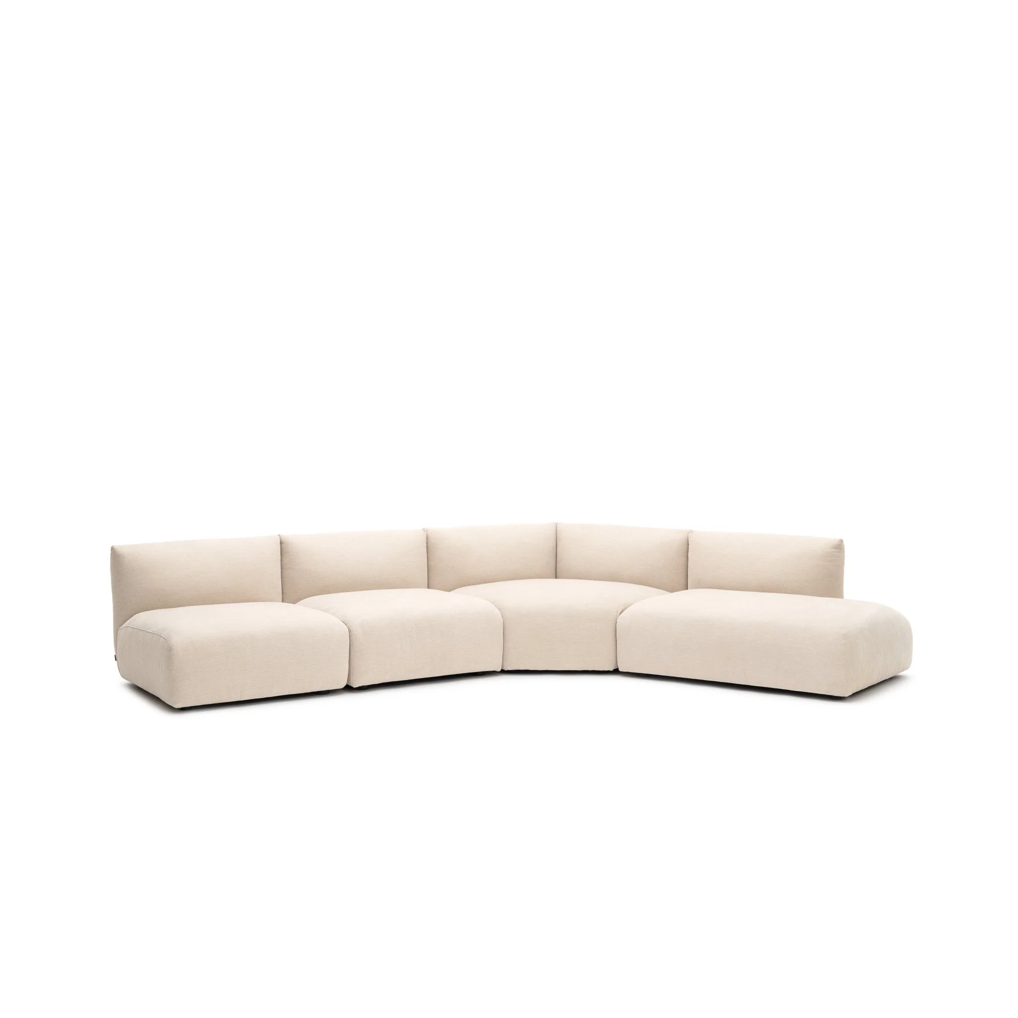 Slipper Corner V1 Sofa - Bleached Sand - Image 9