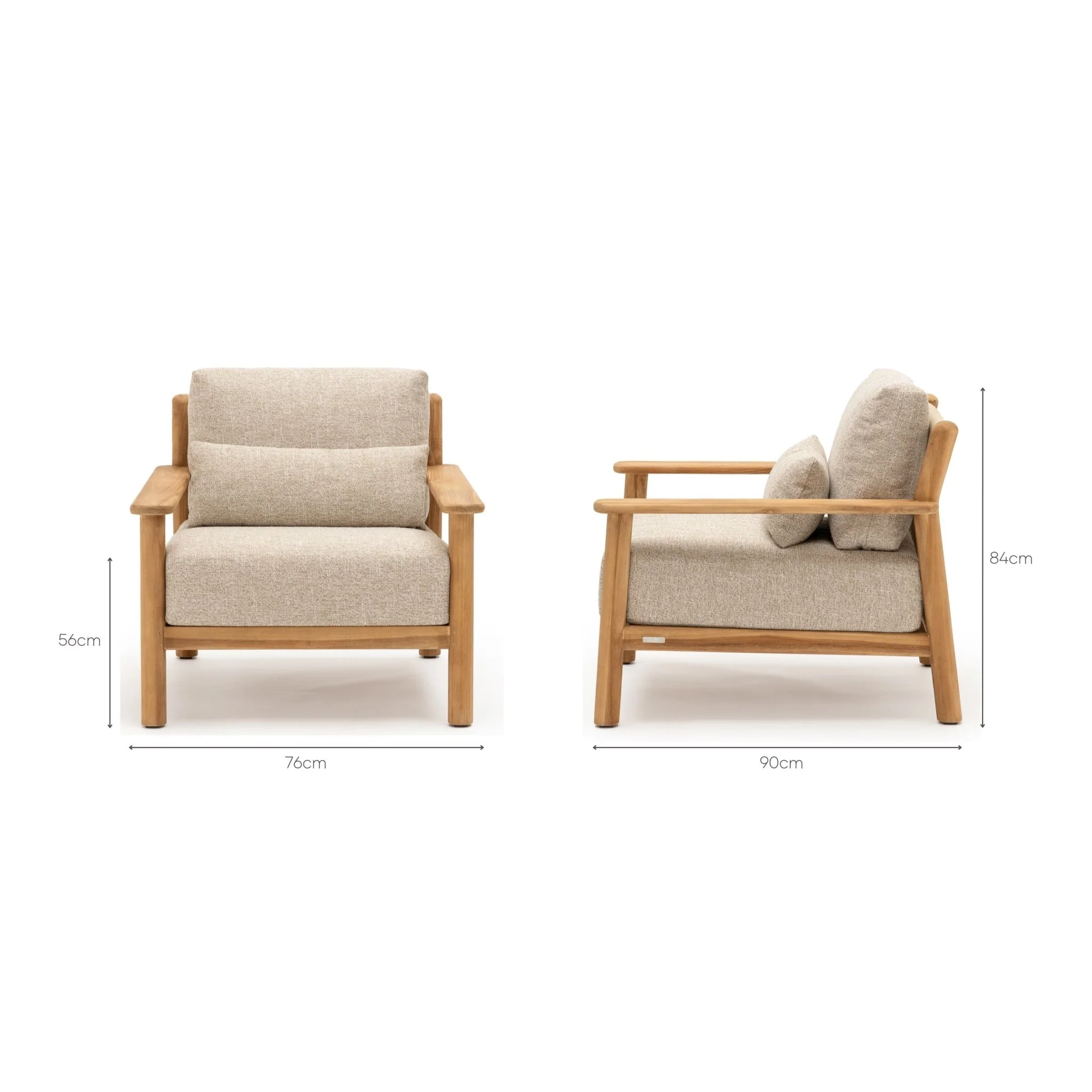 Tahiti - Lounge Chair - Almond - Image 24