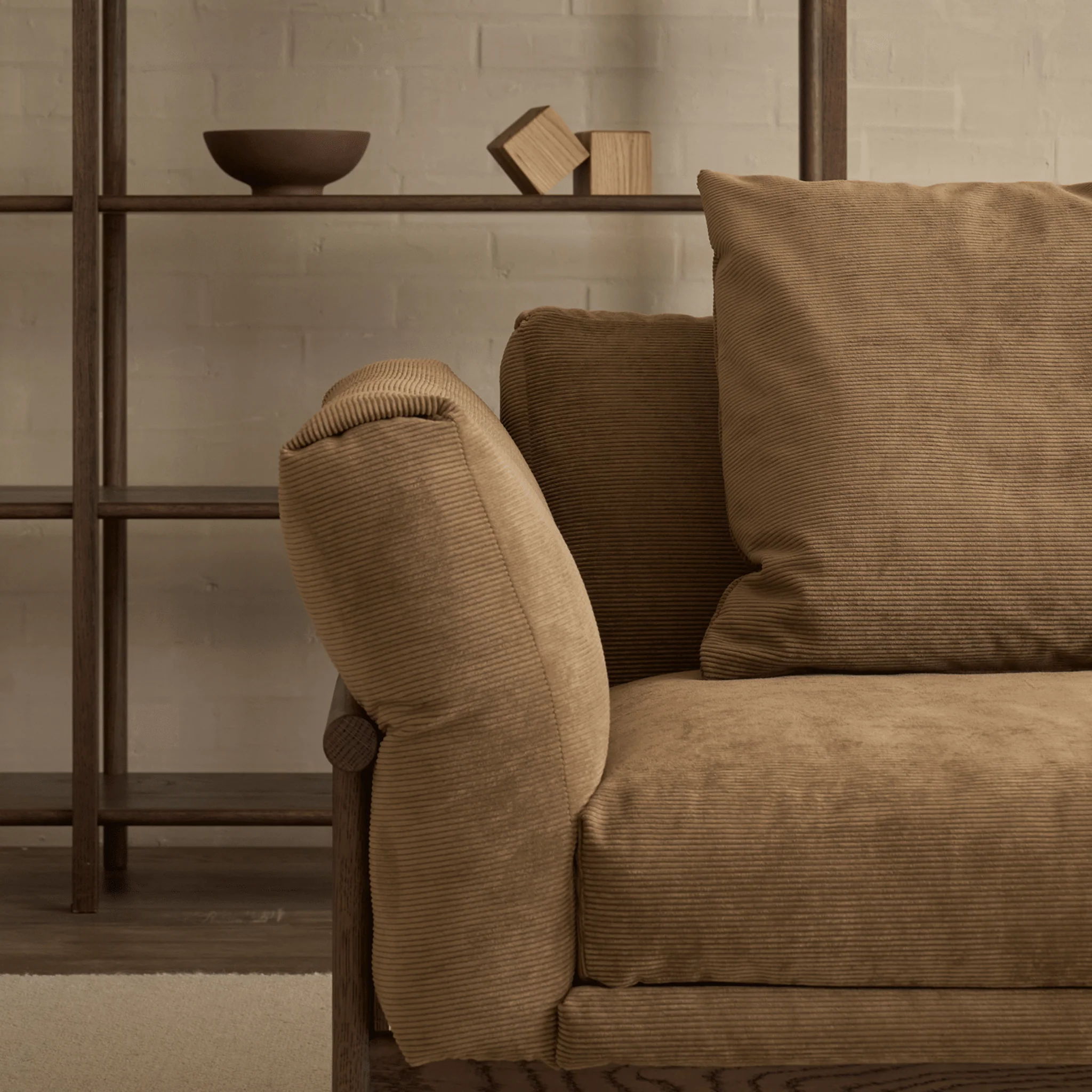 Timm Sofa - Espresso Oak & Redford - Image 2