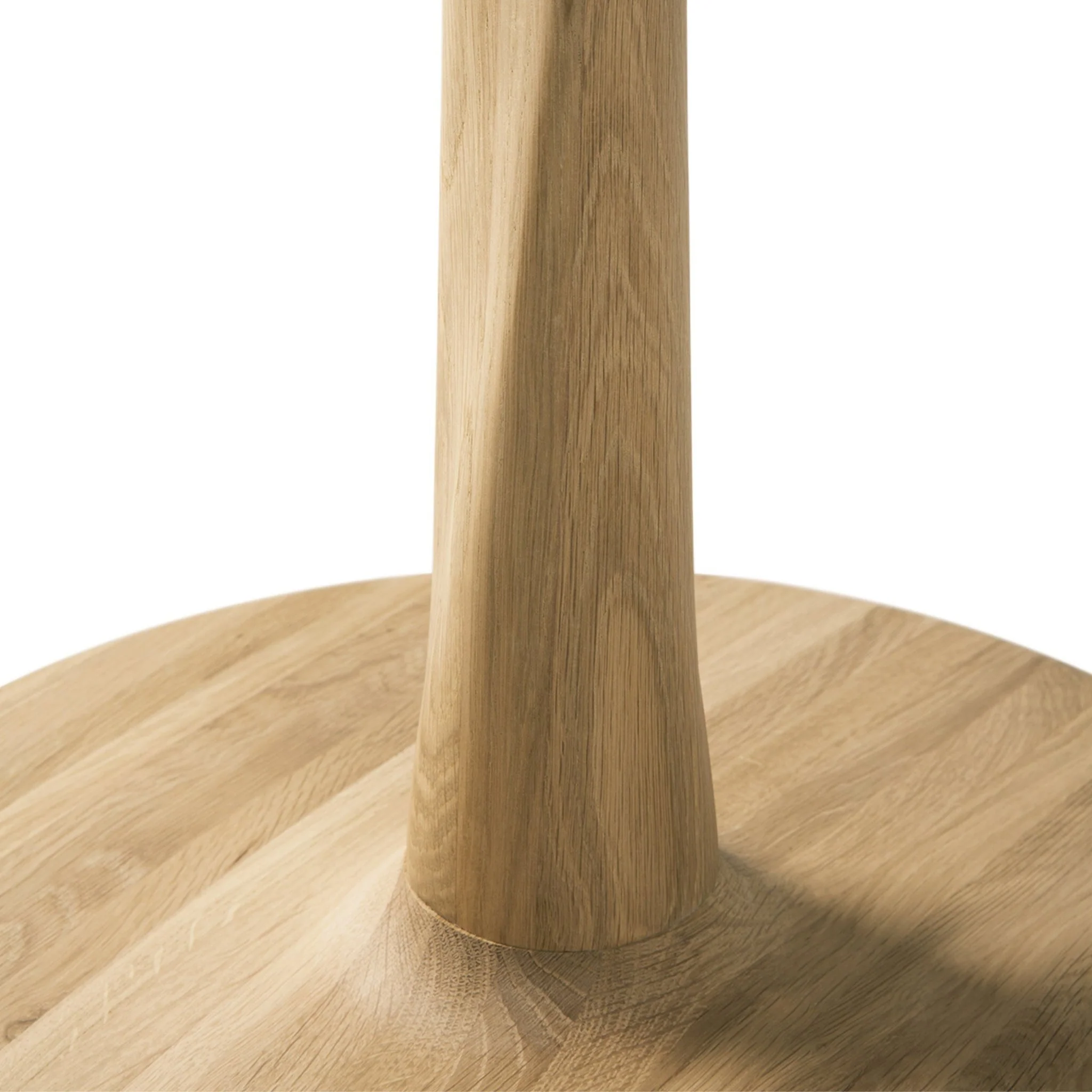 Torsion Round Dining Table - Oak - Image 15
