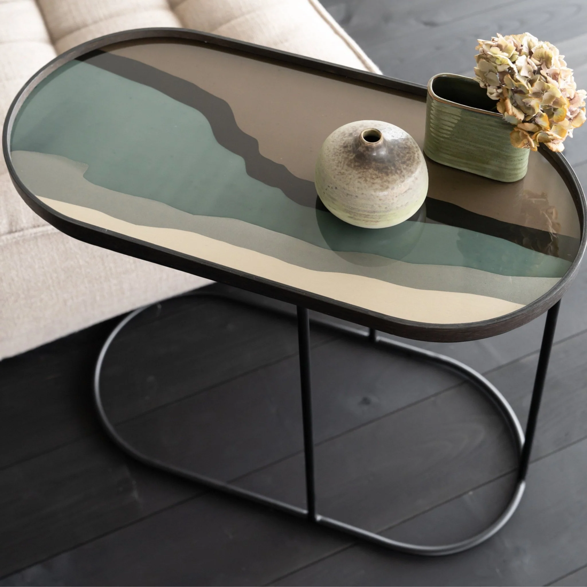 Tray Side Table - Oblong - Image 6