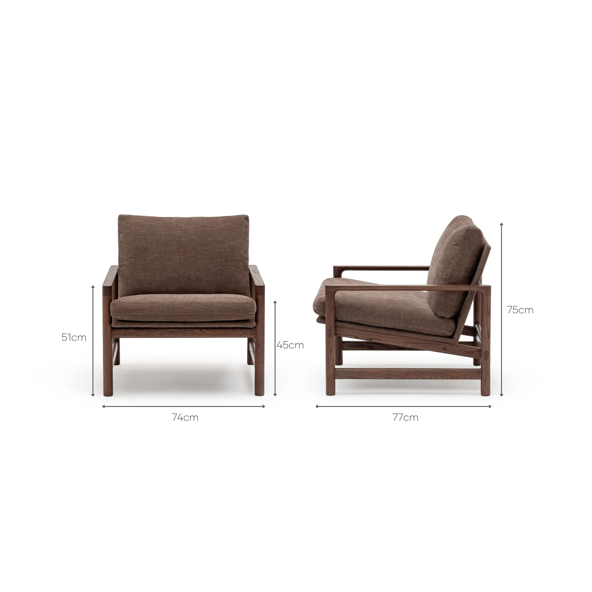Troubadour Chair - Espresso Oak & Rich Earth - Image 15