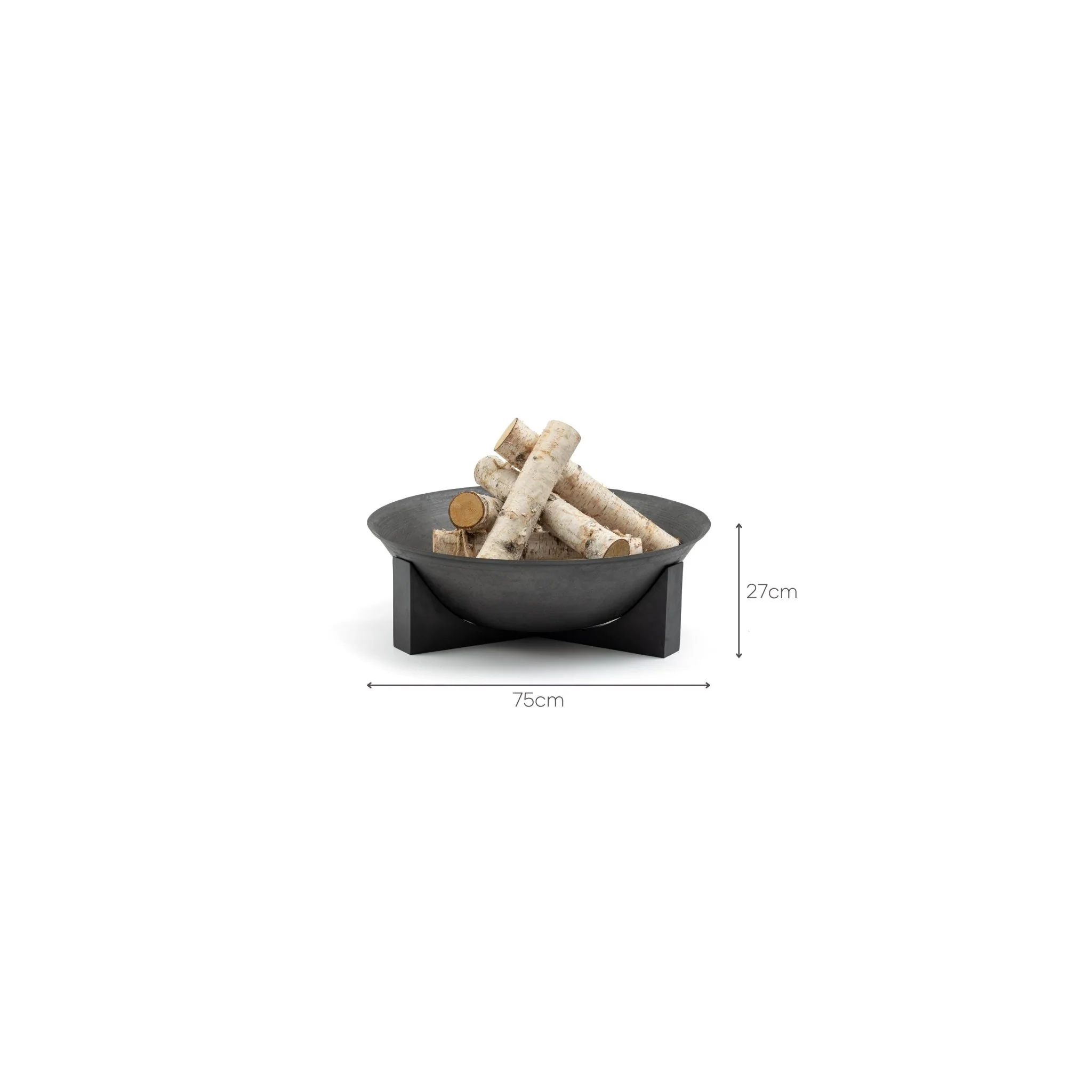 Vento Firepit - Black - Image 7