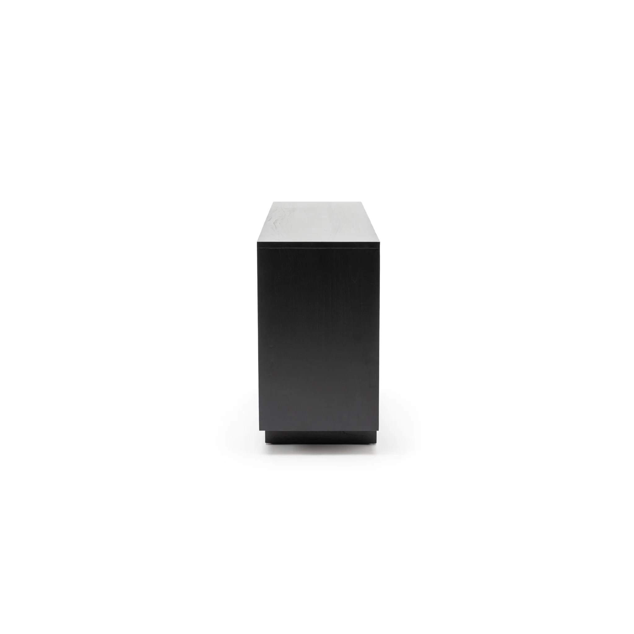 Verona 3 Door Sideboard - Black - Image 3