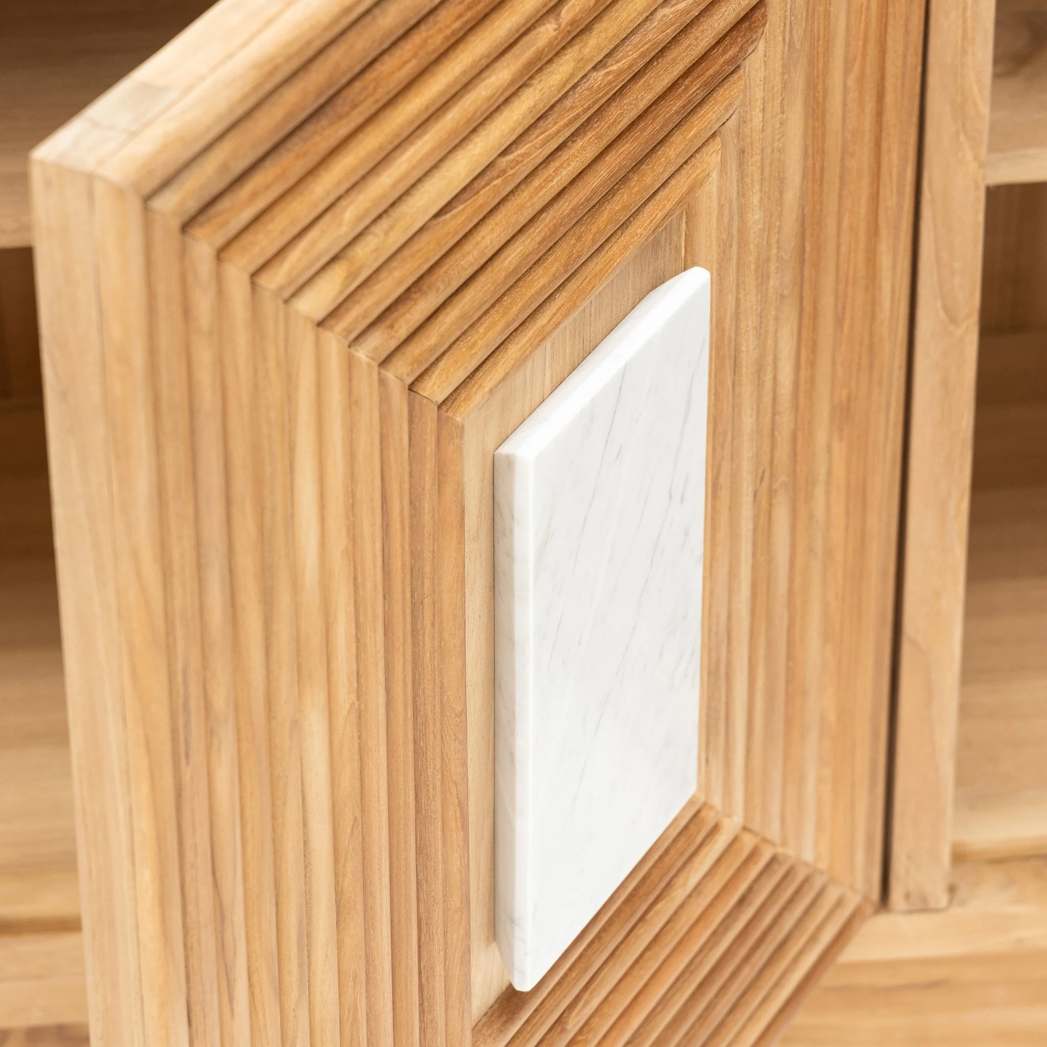 Verona 3 Door Sideboard - Natural - Image 6