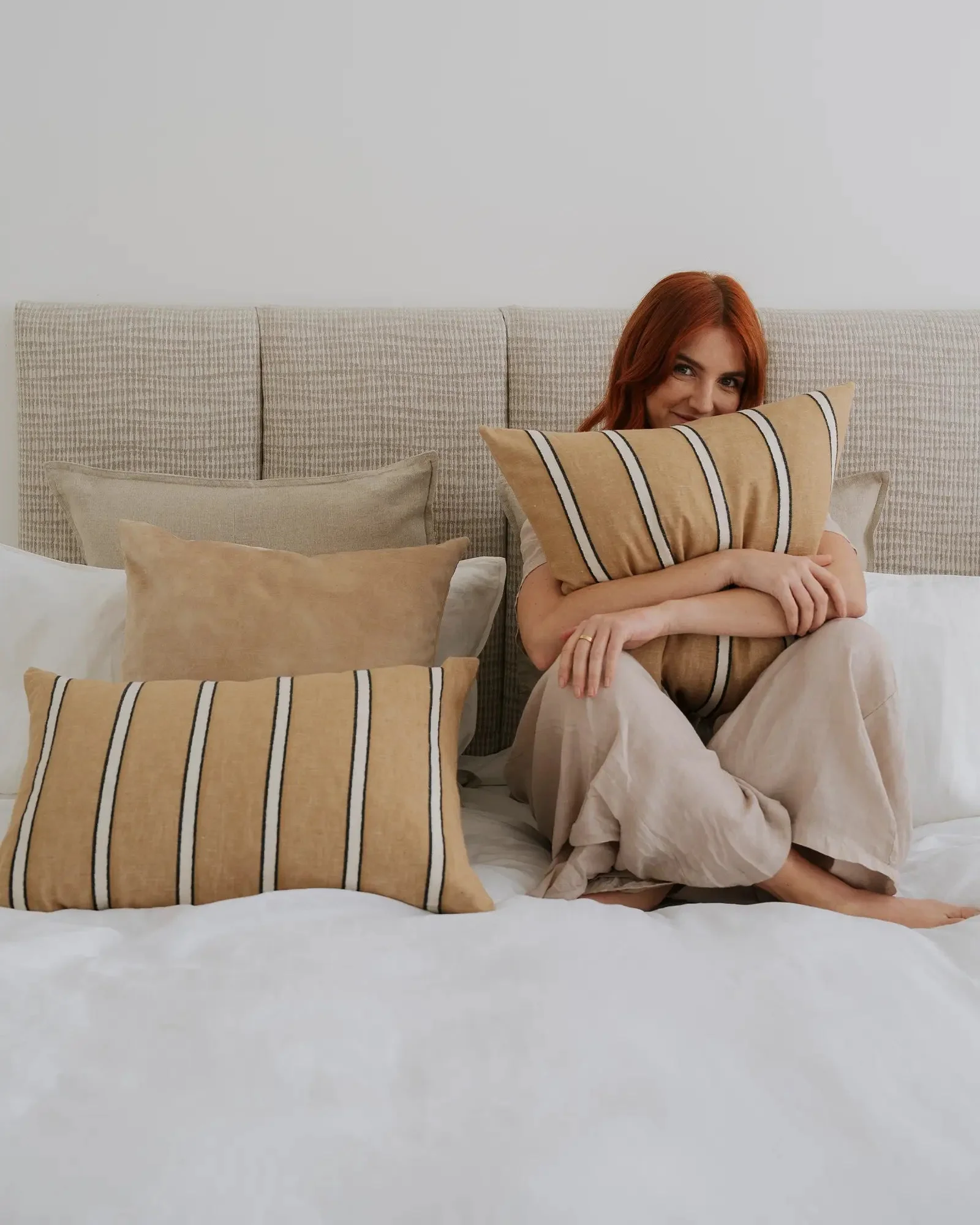 Vinnie Lumbar Cushion - Manuka - Image 3