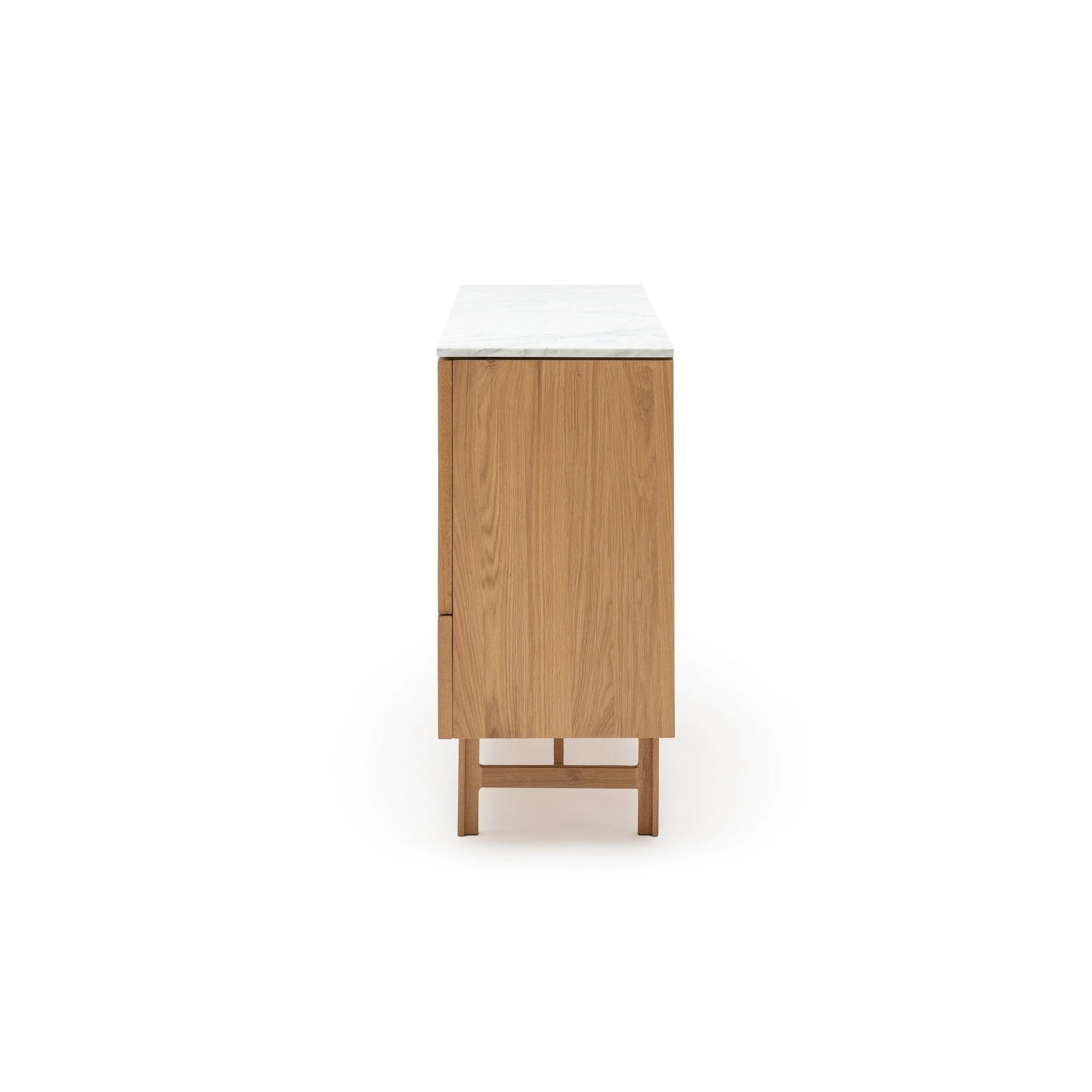 Yorke Highboard - Light Oak & Bianca Carrara - Image 15