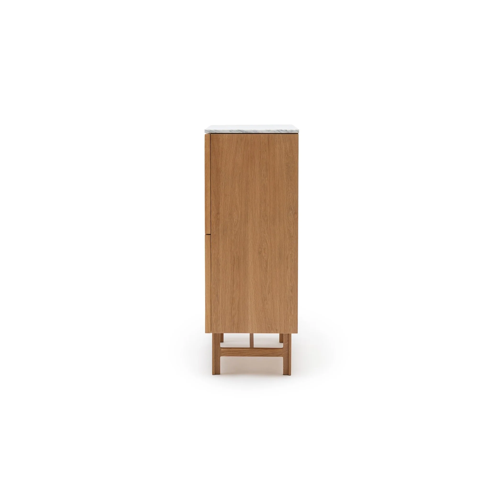 Yorke Highboard - Light Oak & Bianca Carrara - Image 30