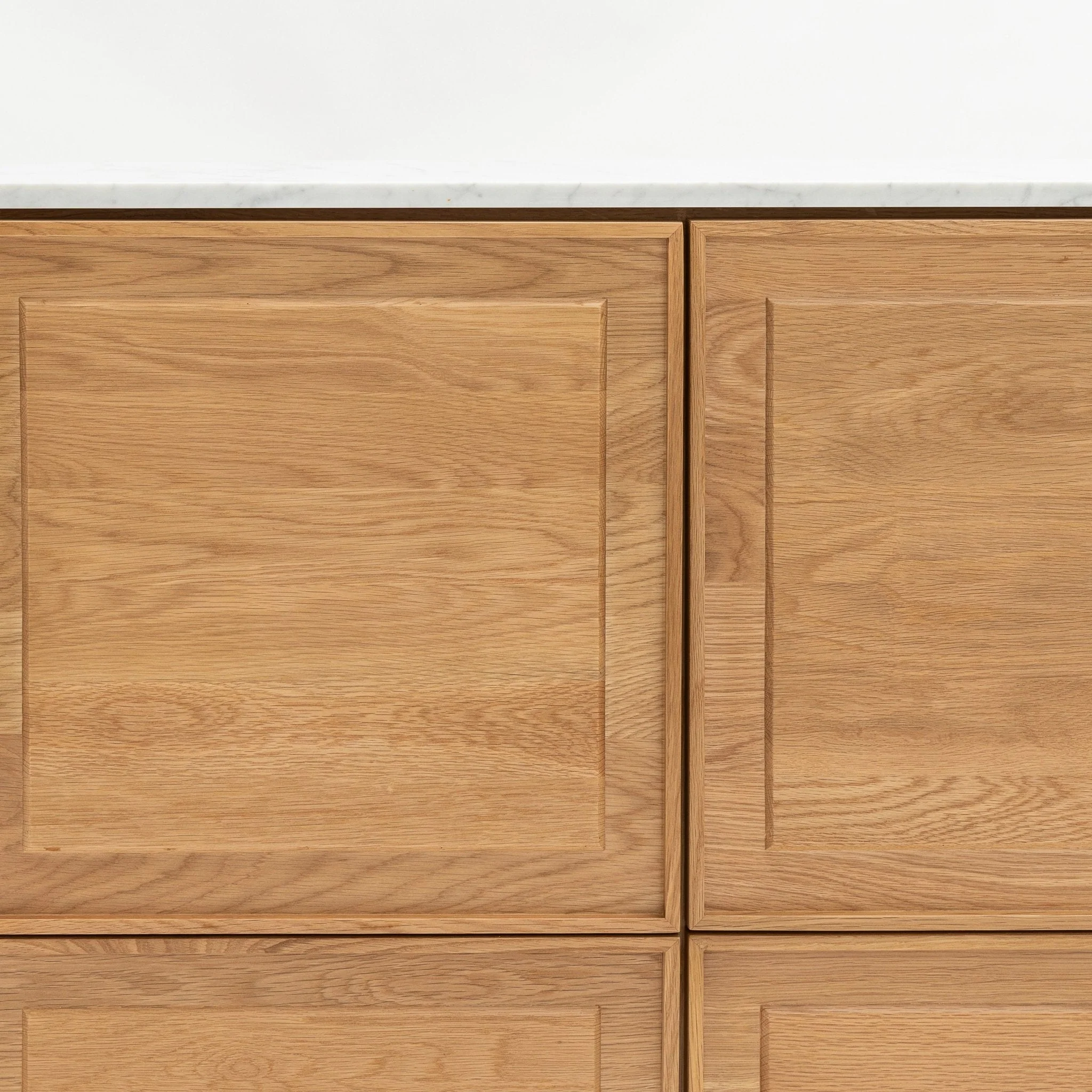 Yorke Highboard - Light Oak & Bianca Carrara - Image 6