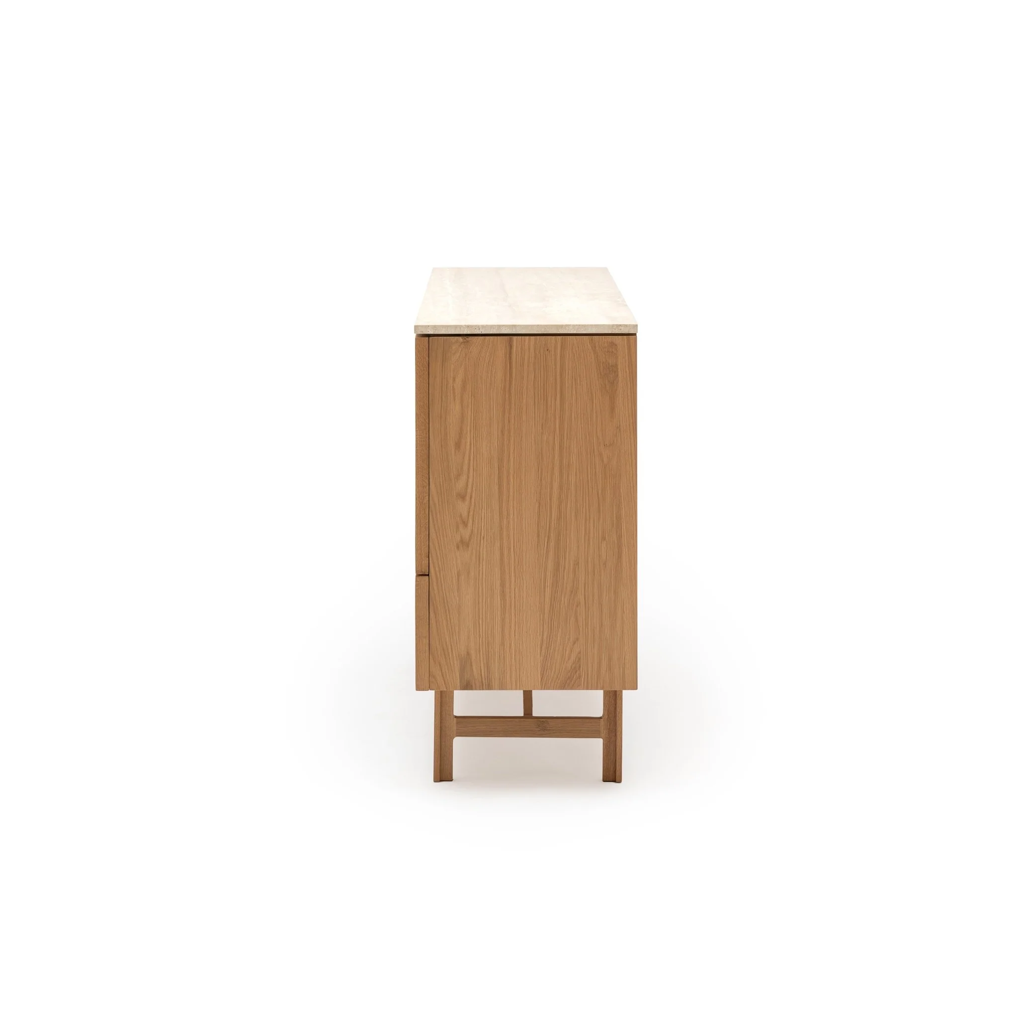 Yorke Highboard - Light Oak & Travertine - Image 47