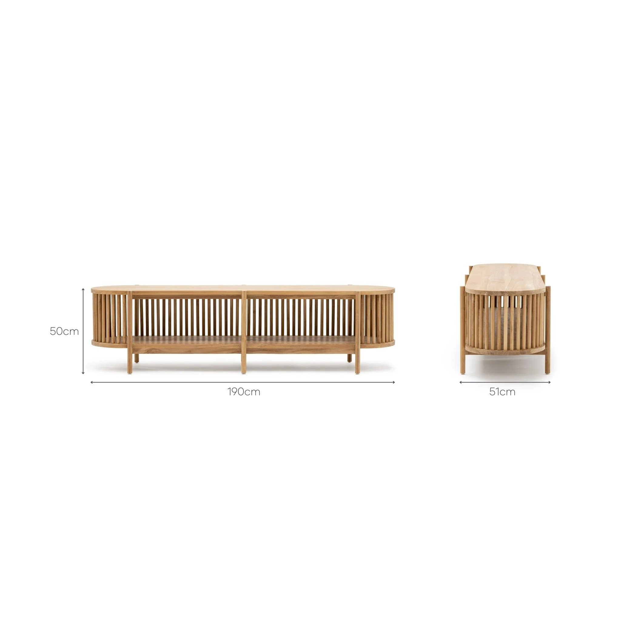 Zara Entertainment Unit - Natural - Image 16