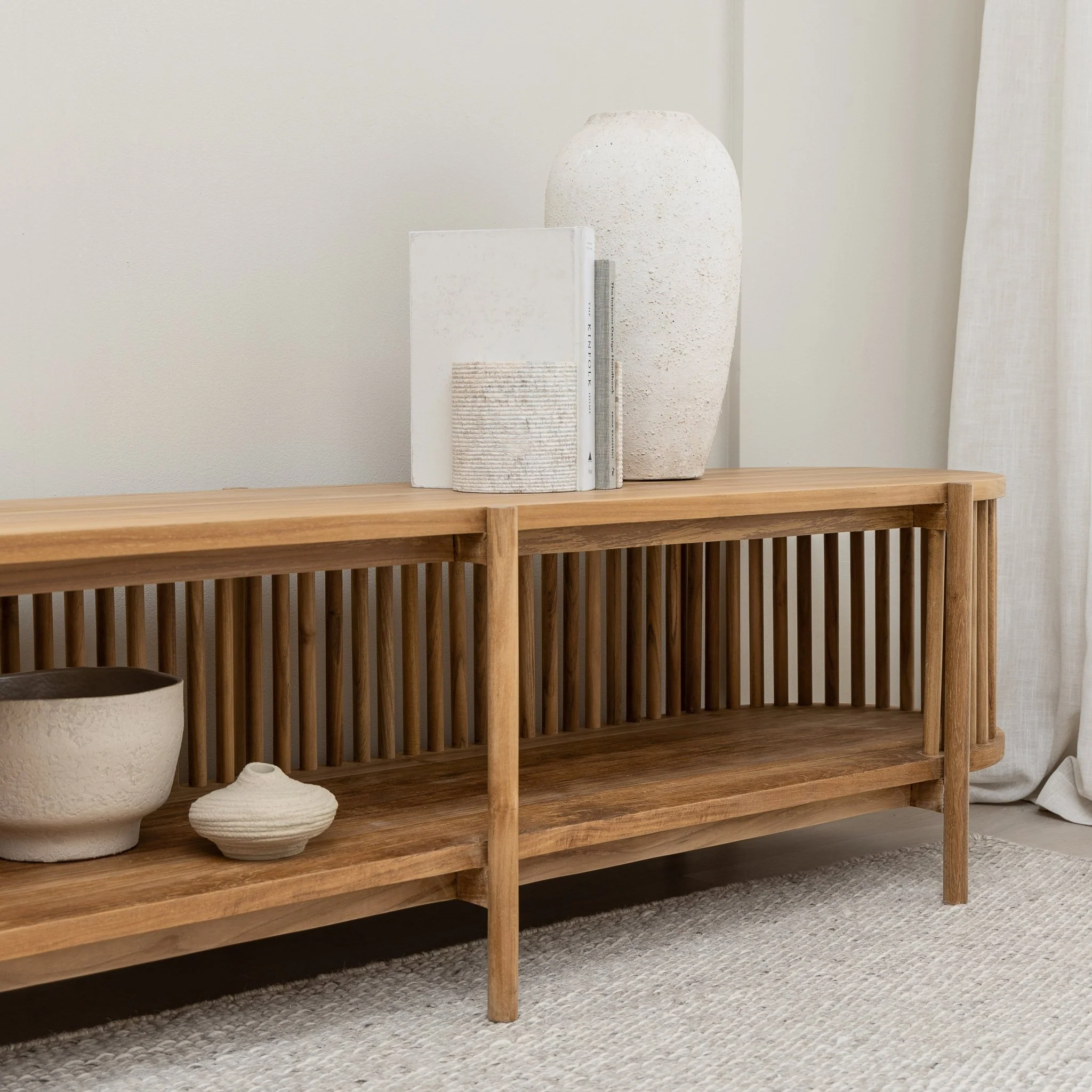 Zara Entertainment Unit - Natural - Image 18